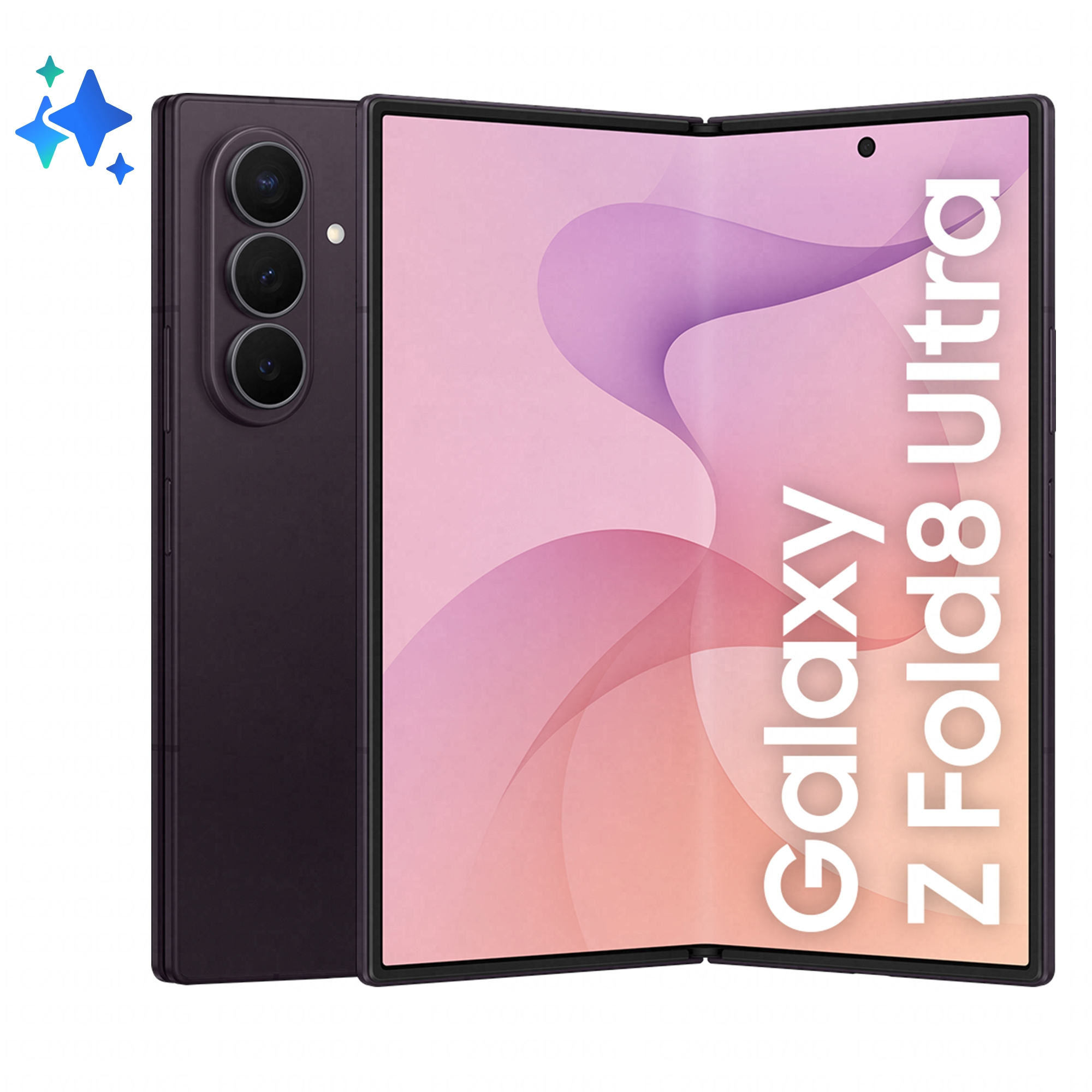 Samsung Galaxy Z Fold8 Ultra 20,3 cm (8") Dobbel SIM 5G USB Type-C 12 GB 256 GB 5000 mAh Fiolett