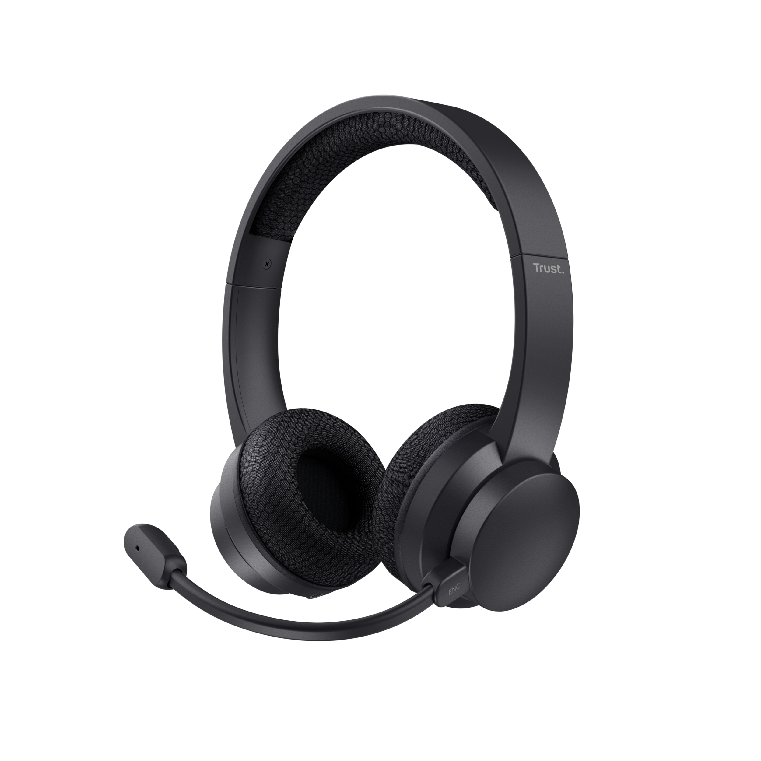 Trust Ayda Hodesett Ledning & Trådløs Hodebånd Samtaler/musikk USB Type-C Bluetooth Svart