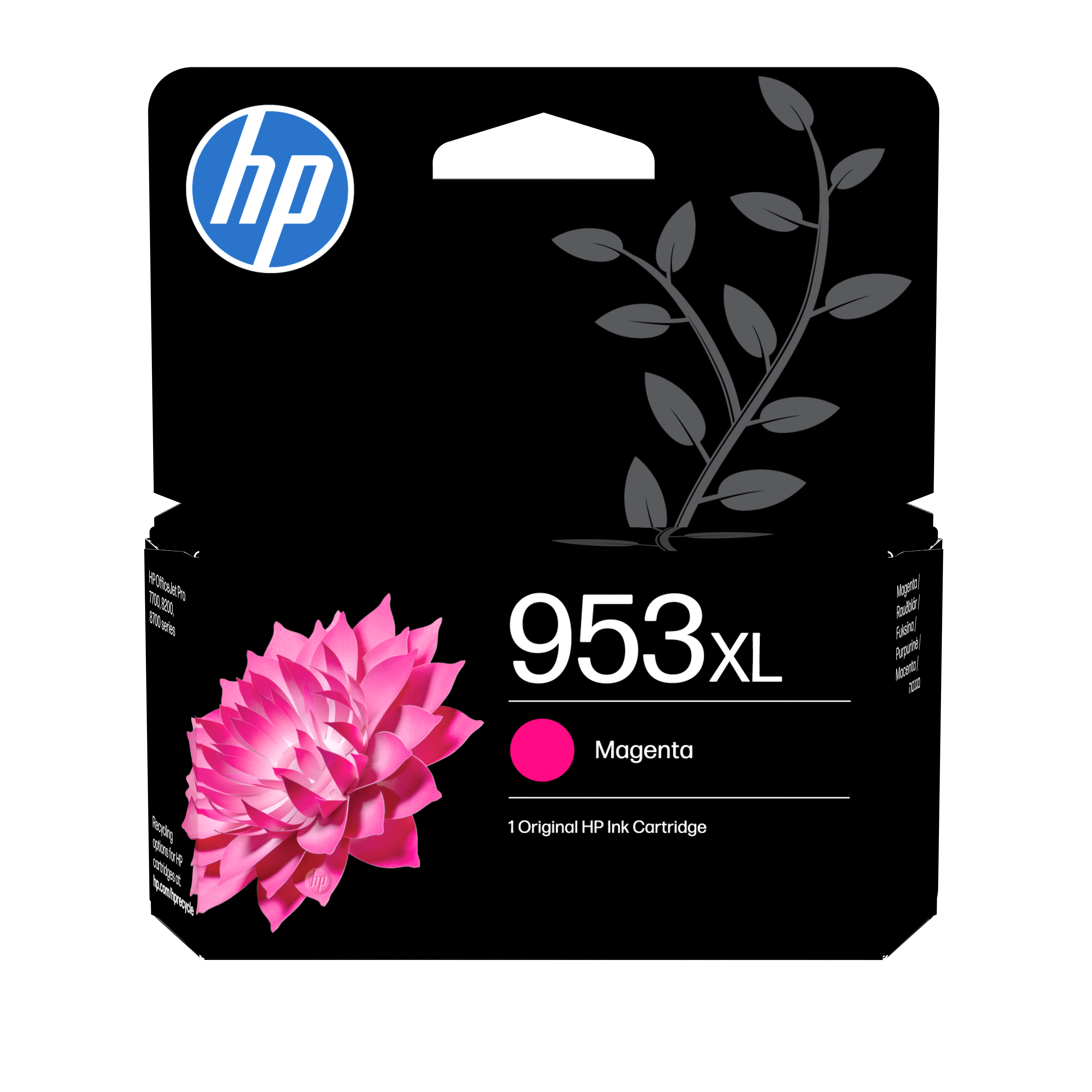HP 953XL høykapasitets magenta original blekkpatron