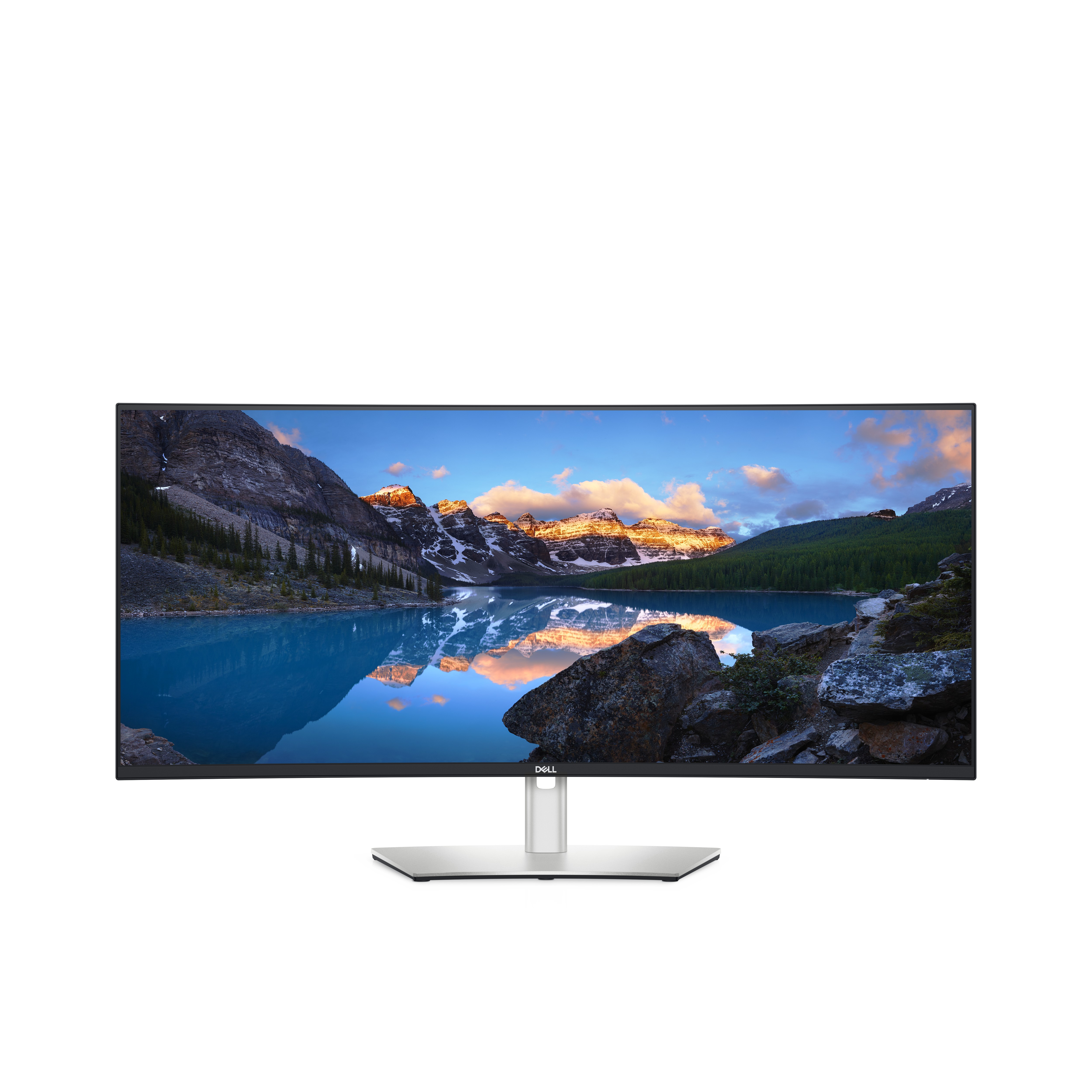 DELL UltraSharp U3824DW PC-skjerm 95,2 cm (37.5") 3840 x 1600 piksler Wide Quad HD+ LCD Svart, Sølv