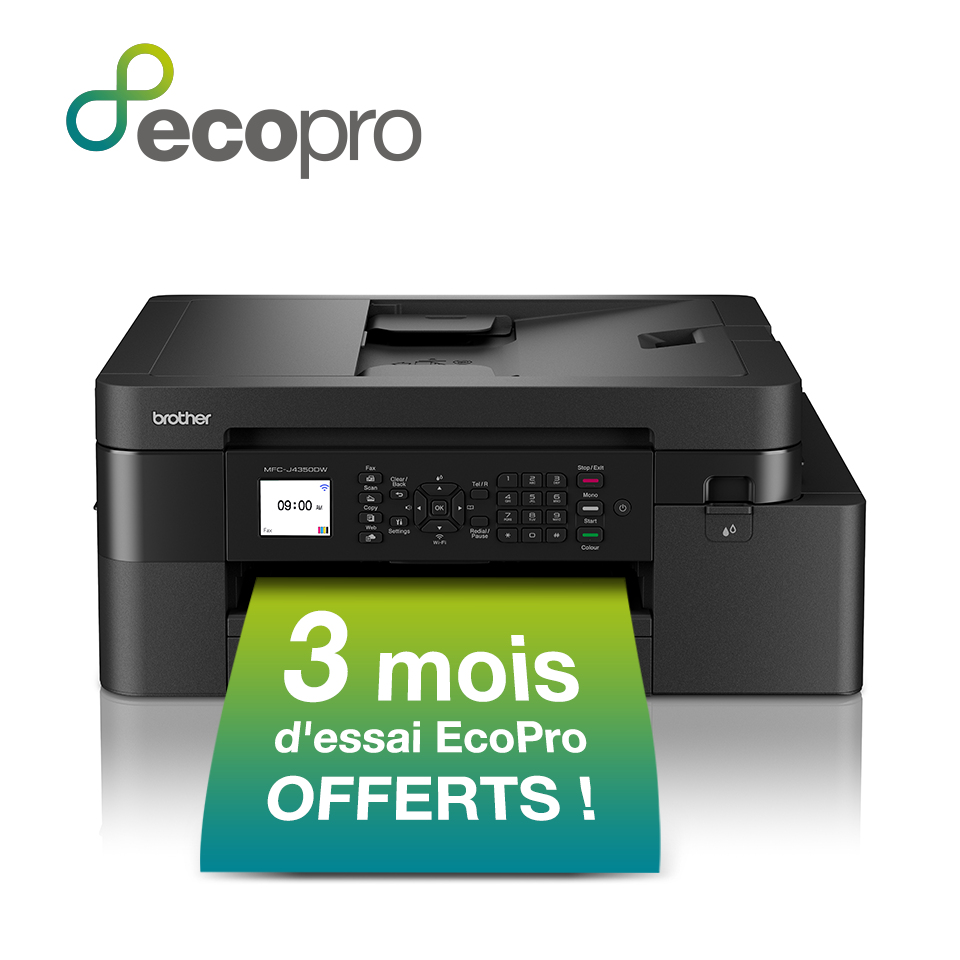 Brother MFC-J4350DW Multifunksjonsskriver Blekkdyse A4 1200 x 4800 DPI Wi-Fi