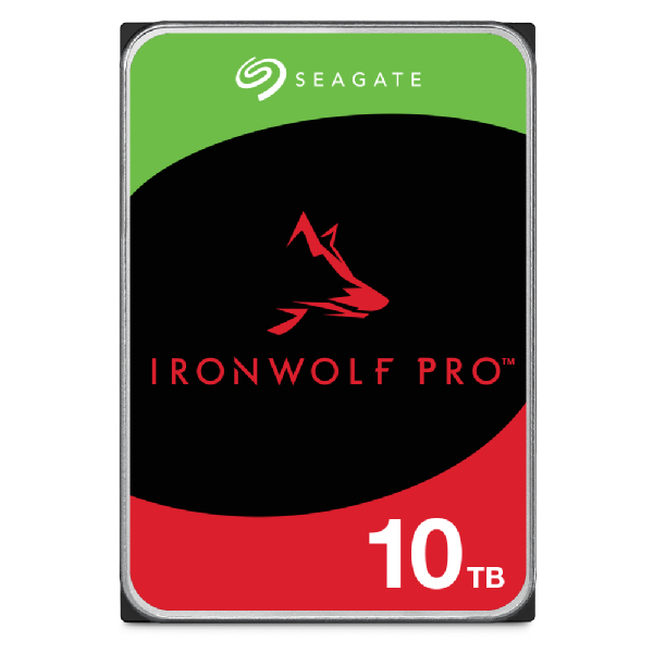 Seagate IronWolf Pro ST10000NT001 intern harddisk 10 TB 7200 RPM 256 MB 3.5" Serial ATA III