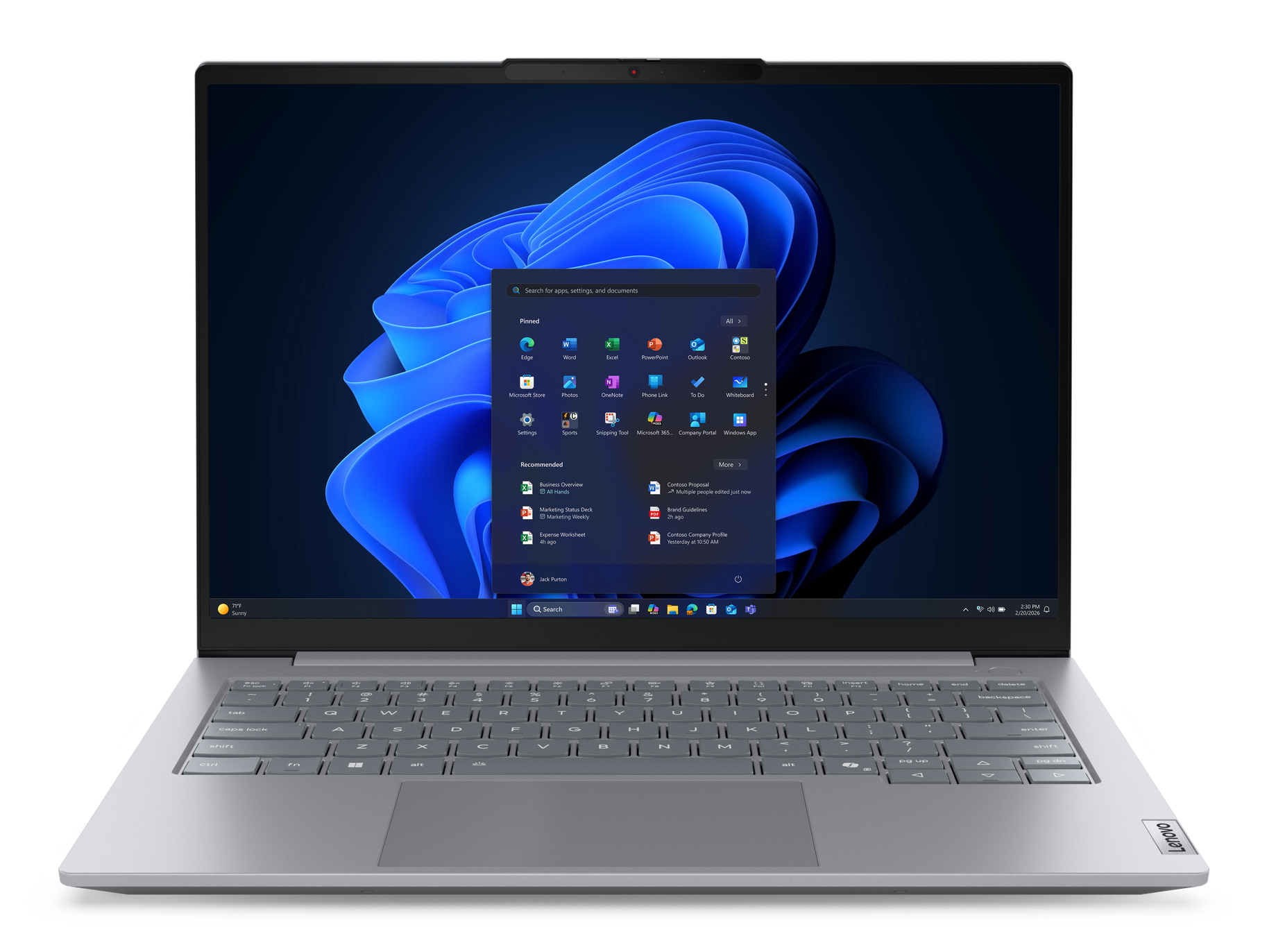Lenovo ThinkBook 14 G9 AHP AMD Ryzen™ 7 250 Laptop 35,6 cm (14") WUXGA 16 GB DDR5-SDRAM 512 GB SSD Wi-Fi 7 (802.11be) Windows 11 Pro Nordisk Grå