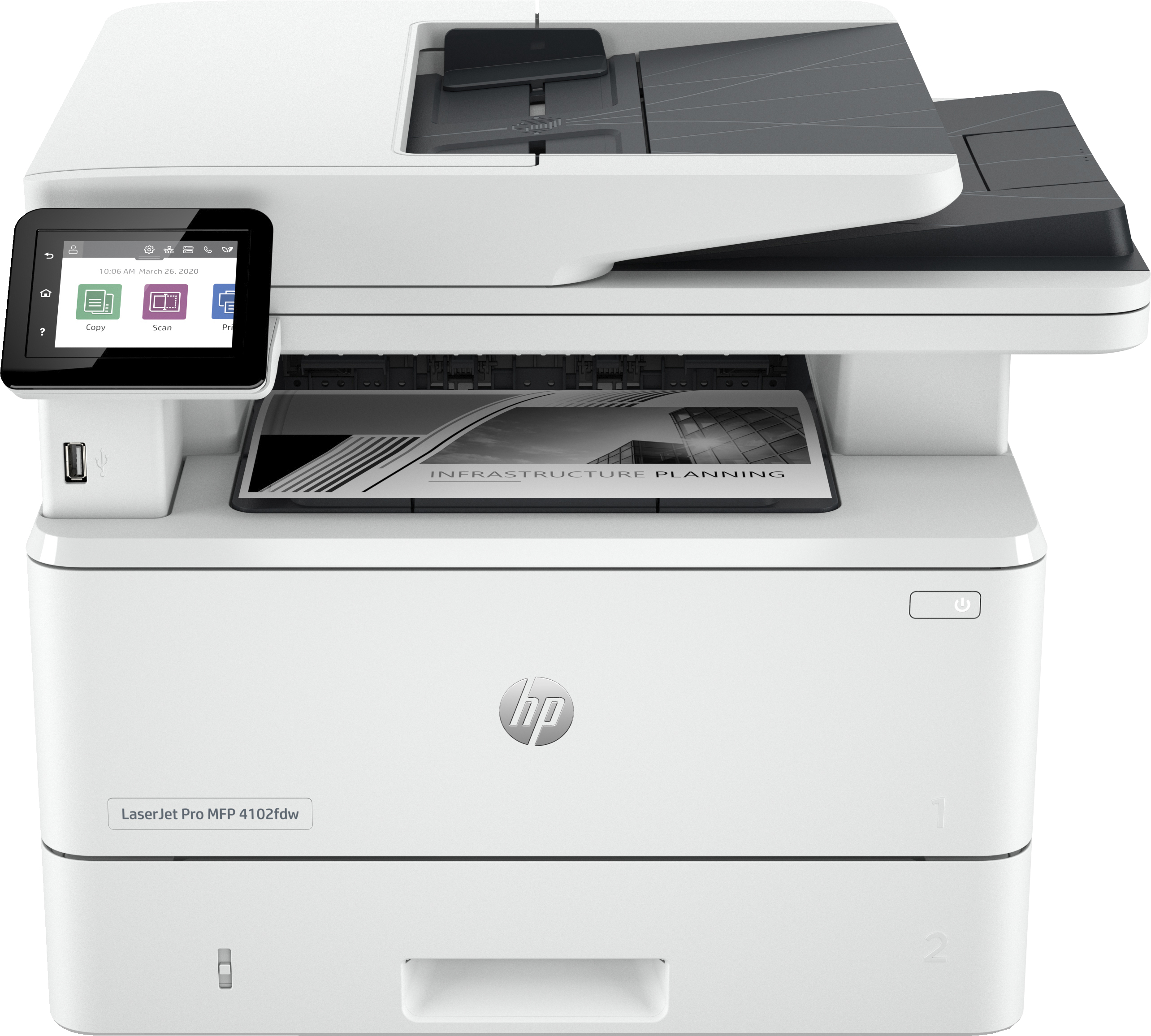 HP LaserJet Pro MFP 4102dw-skriver