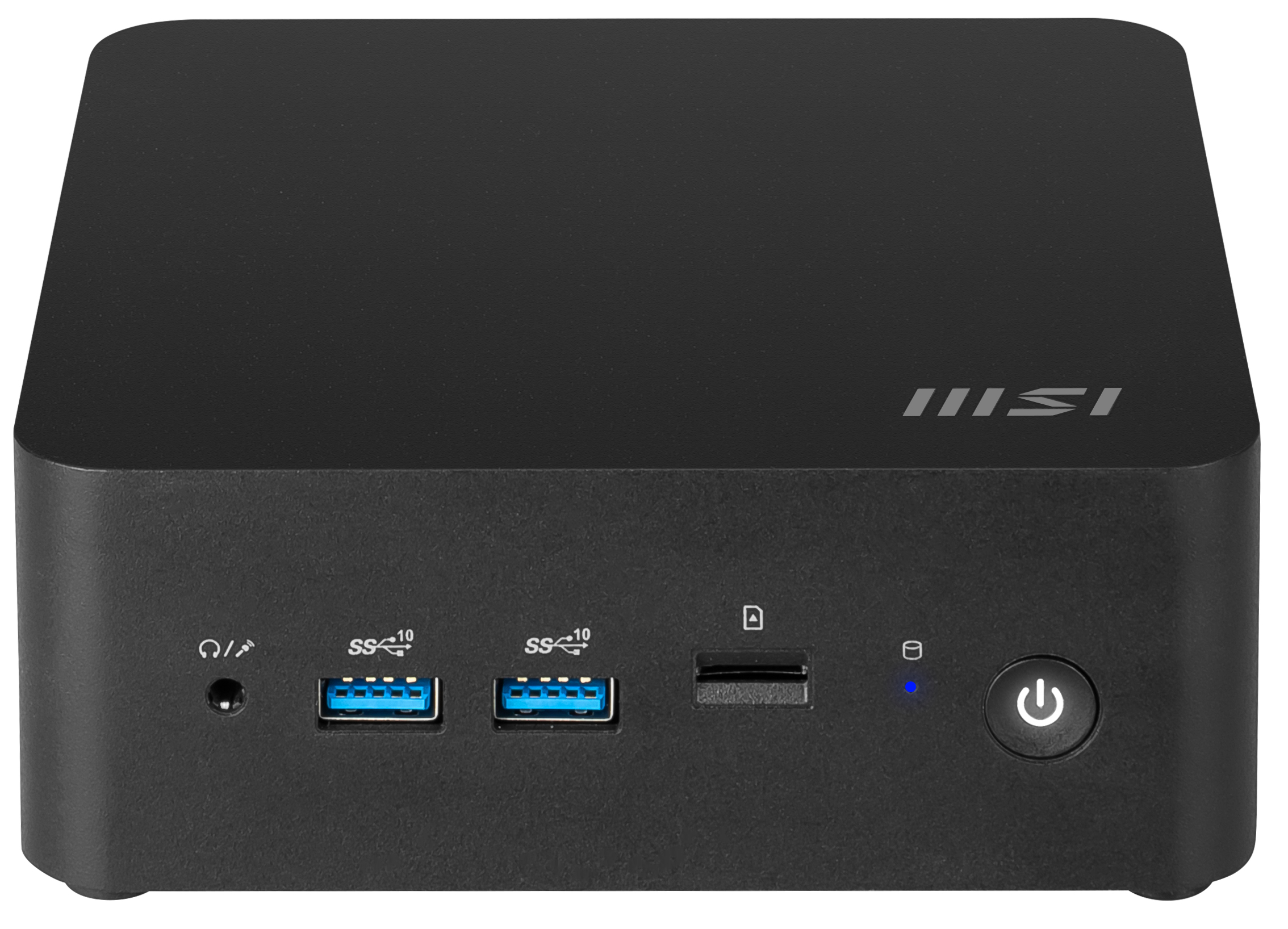 MSI CUBI NUC 1MG-244BEU barebone-datamaskin 0.84L sized PC Svart 100U Intel SoC