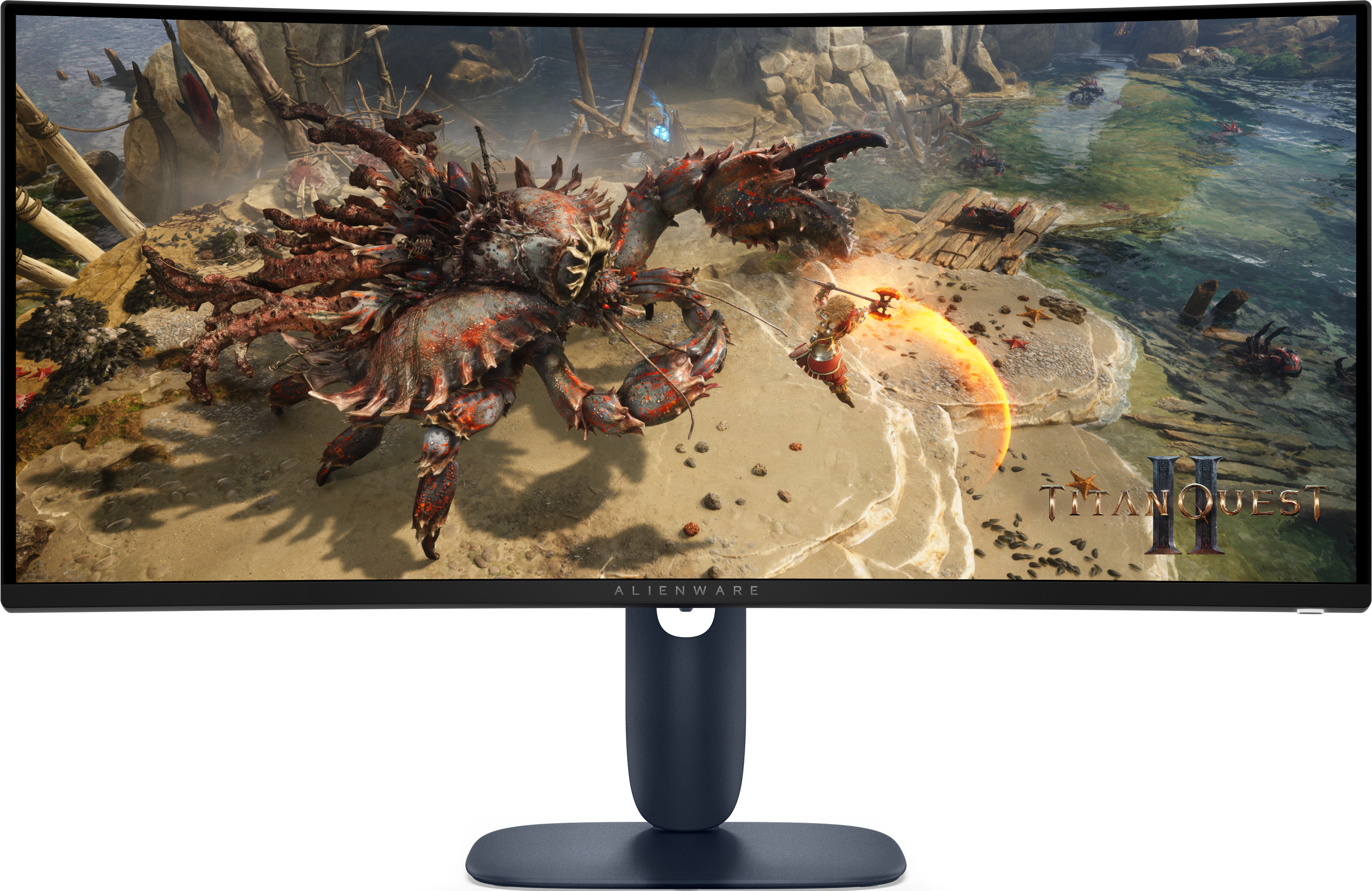 Alienware AW3425DWM PC-skjerm 86,4 cm (34") 3440 x 1440 piksler Wide Quad HD LCD Svart, Blå