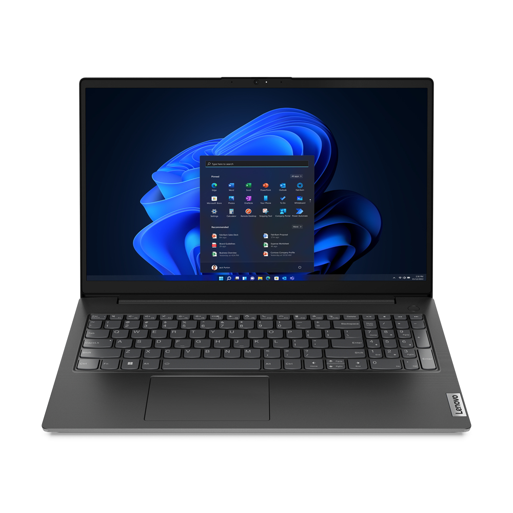 Lenovo V15 G4 ABP AMD Ryzen™ 5 5625U Laptop 39,6 cm (15.6") Full HD 8 GB DDR4-SDRAM 512 GB SSD Wi-Fi 6 (802.11ax) Windows 11 Pro Svart Nordisk