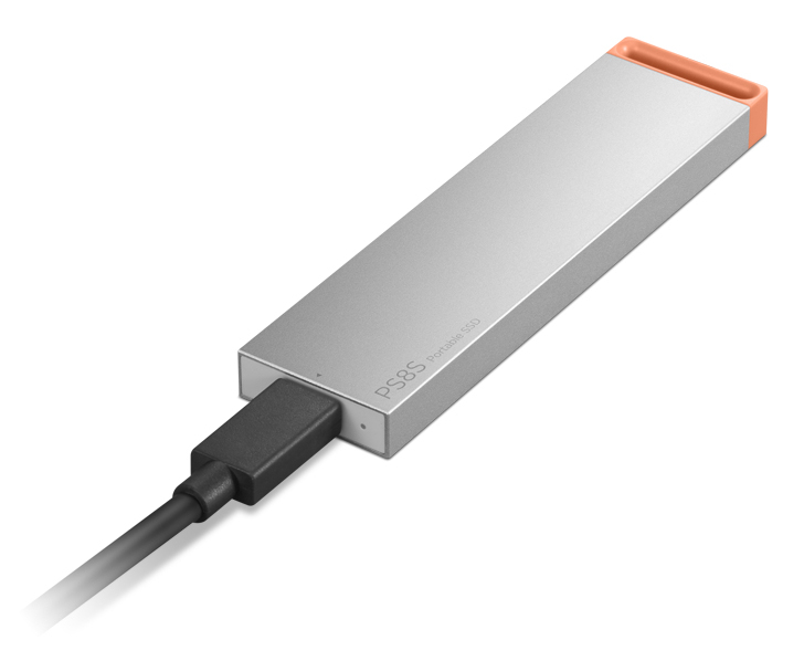 Lenovo 4XB1T88413 ekstern hardisk 2 TB USB Type-C 3.2 Gen 2 (3.1 Gen 2) Grå