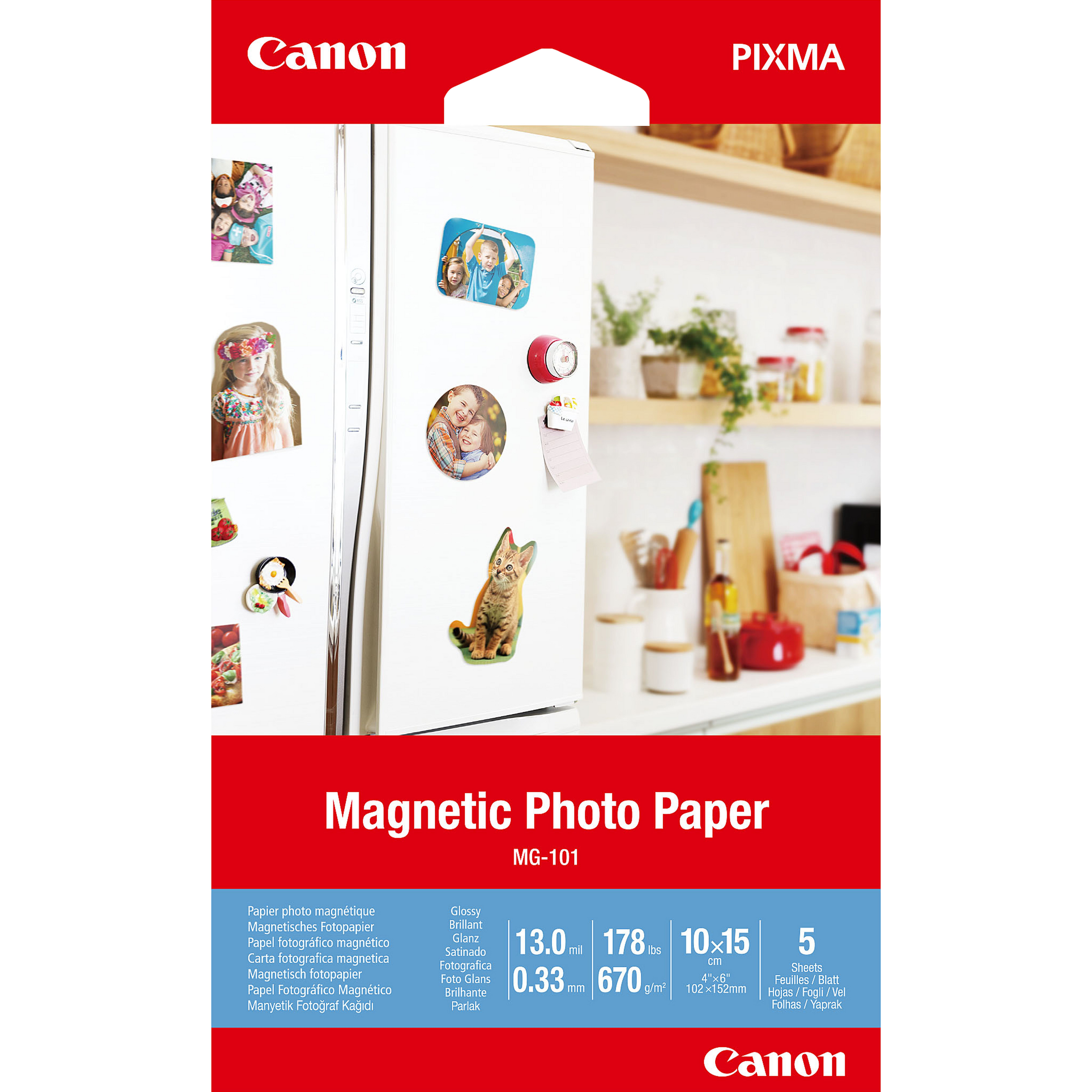 Canon 3634C002 fotopapir Hvit