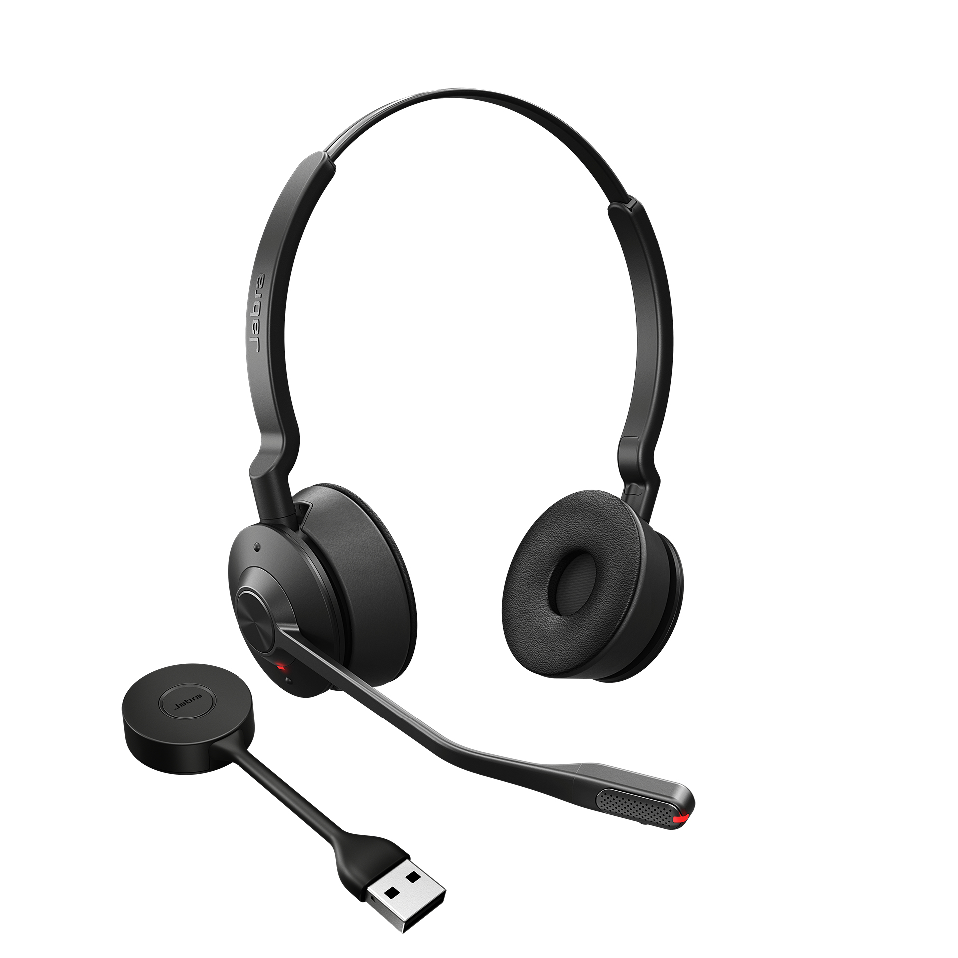 Jabra Engage 55 Hodesett Trådløs Hodebånd Kontor/kundesenter Svart, Titan