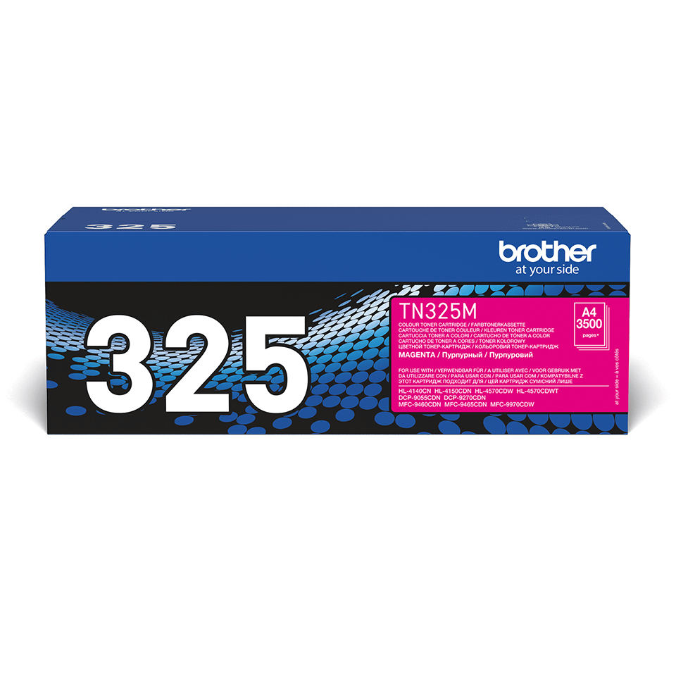 Brother TN-325M tonerpatron 1 stykker Original Fiolblå