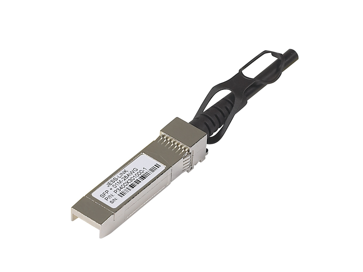 NETGEAR AXC763 InfiniBand og fiberoptisk kabel 3 m SFP+ Svart