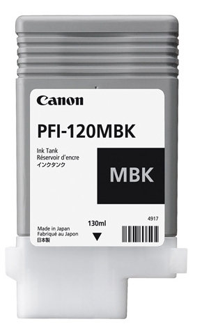 Canon PFI-120MBK blekkpatron 1 stykker Original Matt svart