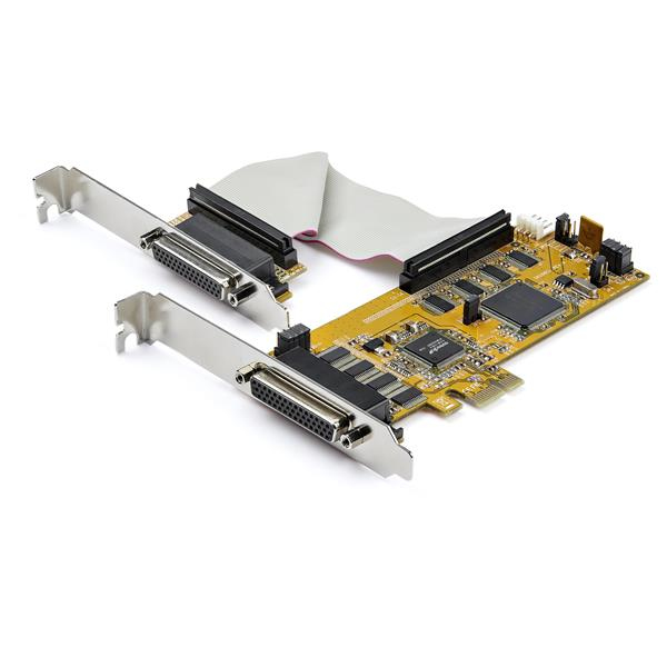 StarTech.com PEX8S1050LP grensesnittkort/-adapter Intern Seriell