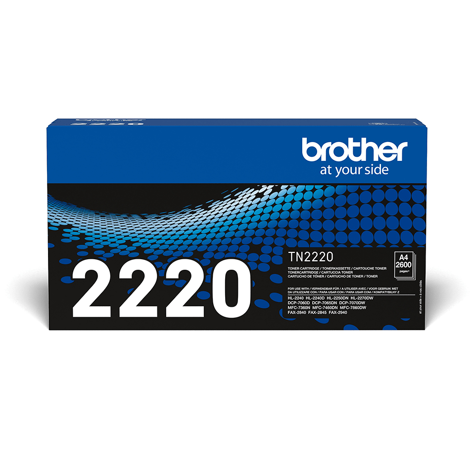 Brother TN-2220 tonerpatron 1 stykker Original Svart