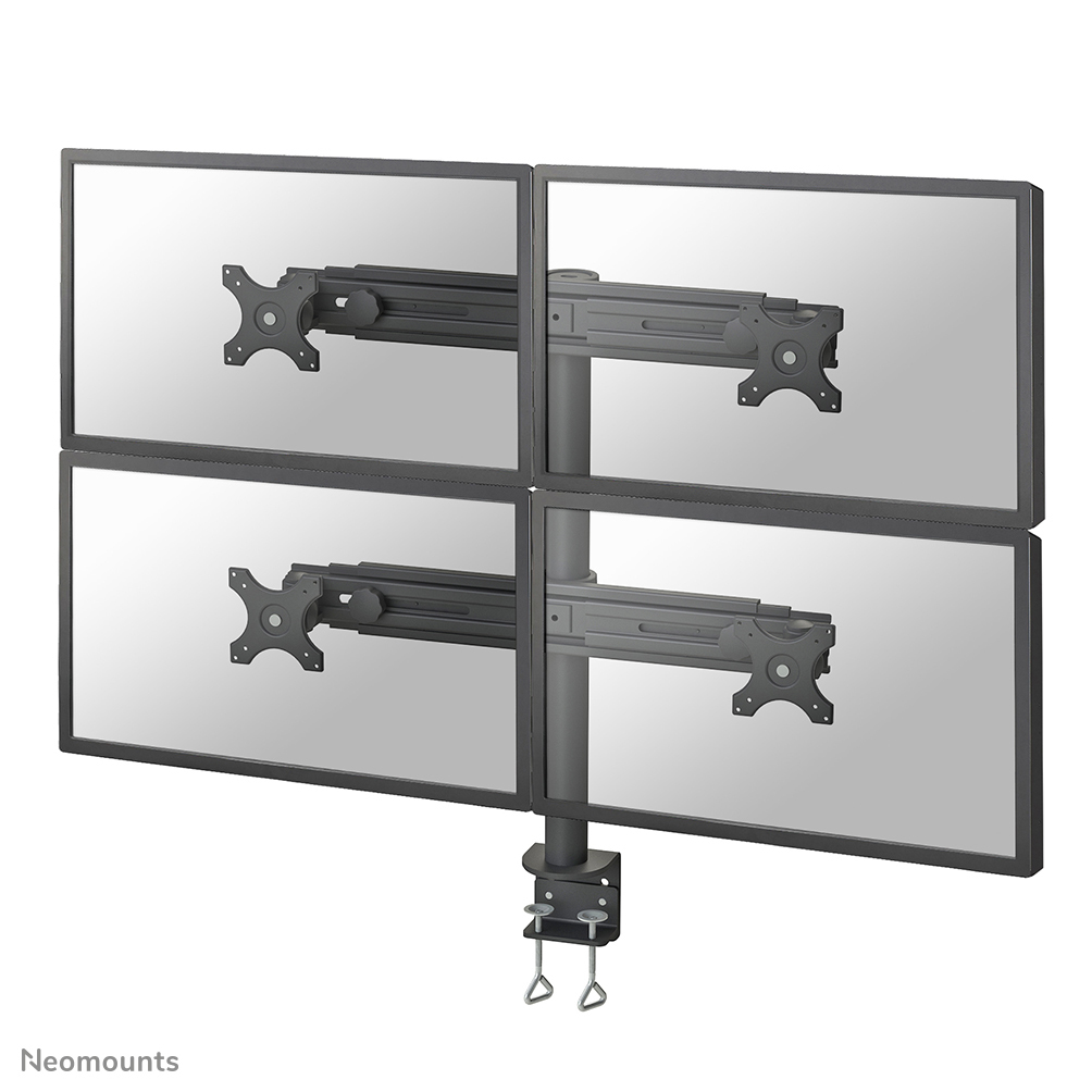 Neomounts FPMA-D700D4 montering/stativ for skjerm 76,2 cm (30") Bord Svart