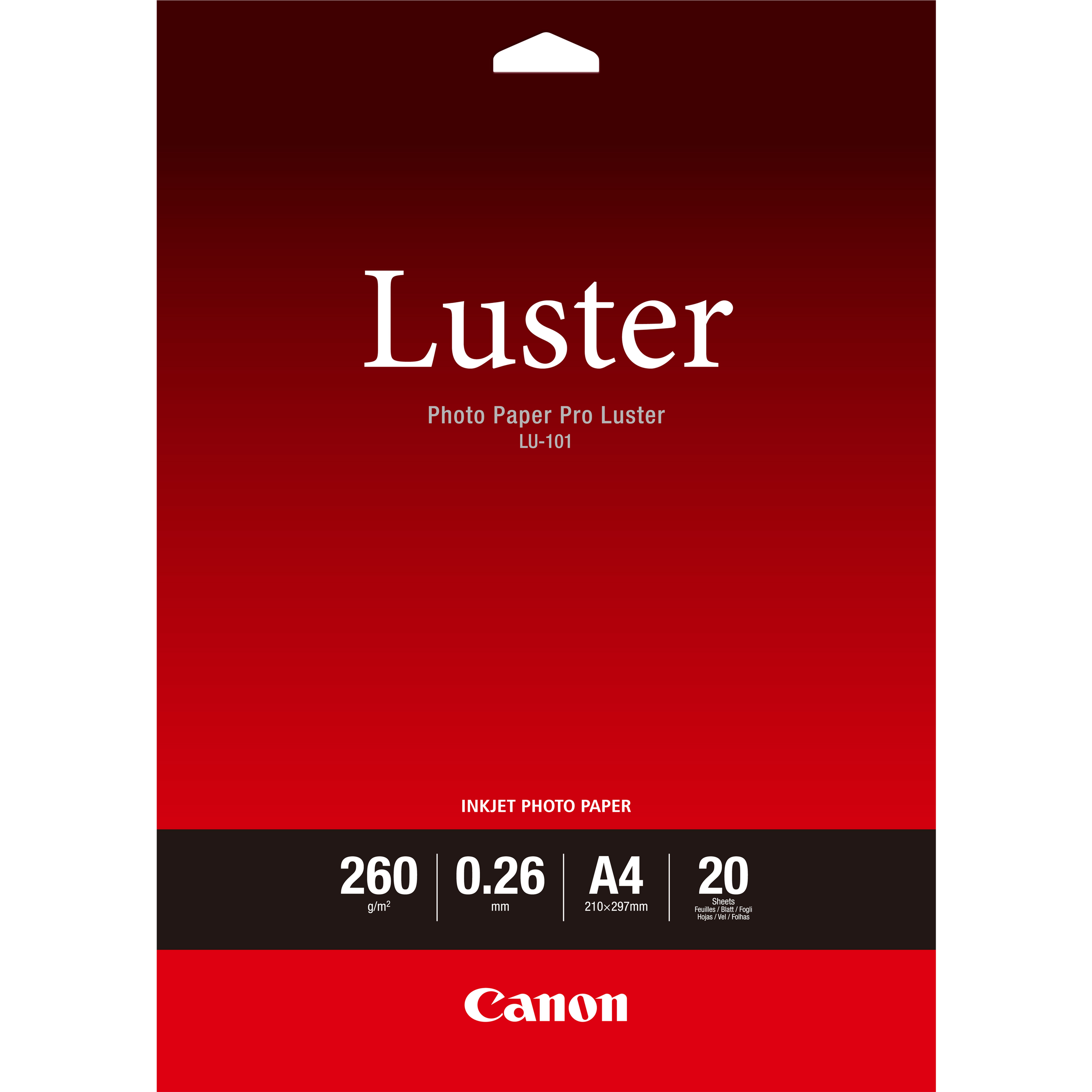 Canon 6211B006 fotopapir Hvit Satin