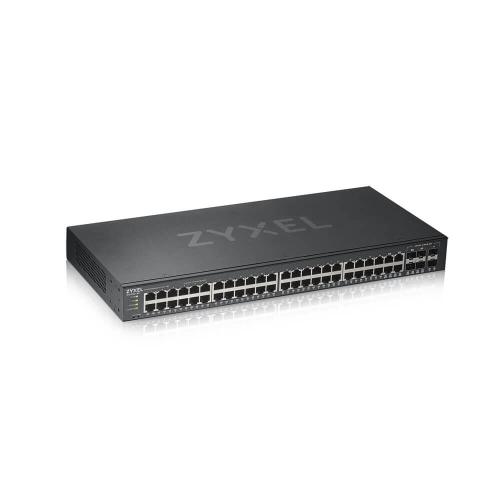 Zyxel GS1920-48V2 Håndtert Gigabit Ethernet (10/100/1000) Svart