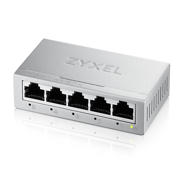 Zyxel GS-105BV5-EU0101F nettverkssvitsj Uhåndtert L2 Gigabit Ethernet (10/100/1000)