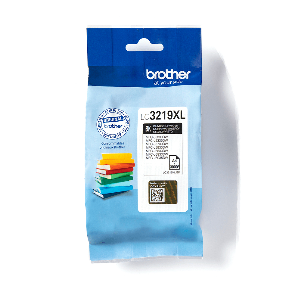 Brother LC3219XLBK blekkpatron 1 stykker Original Svart
