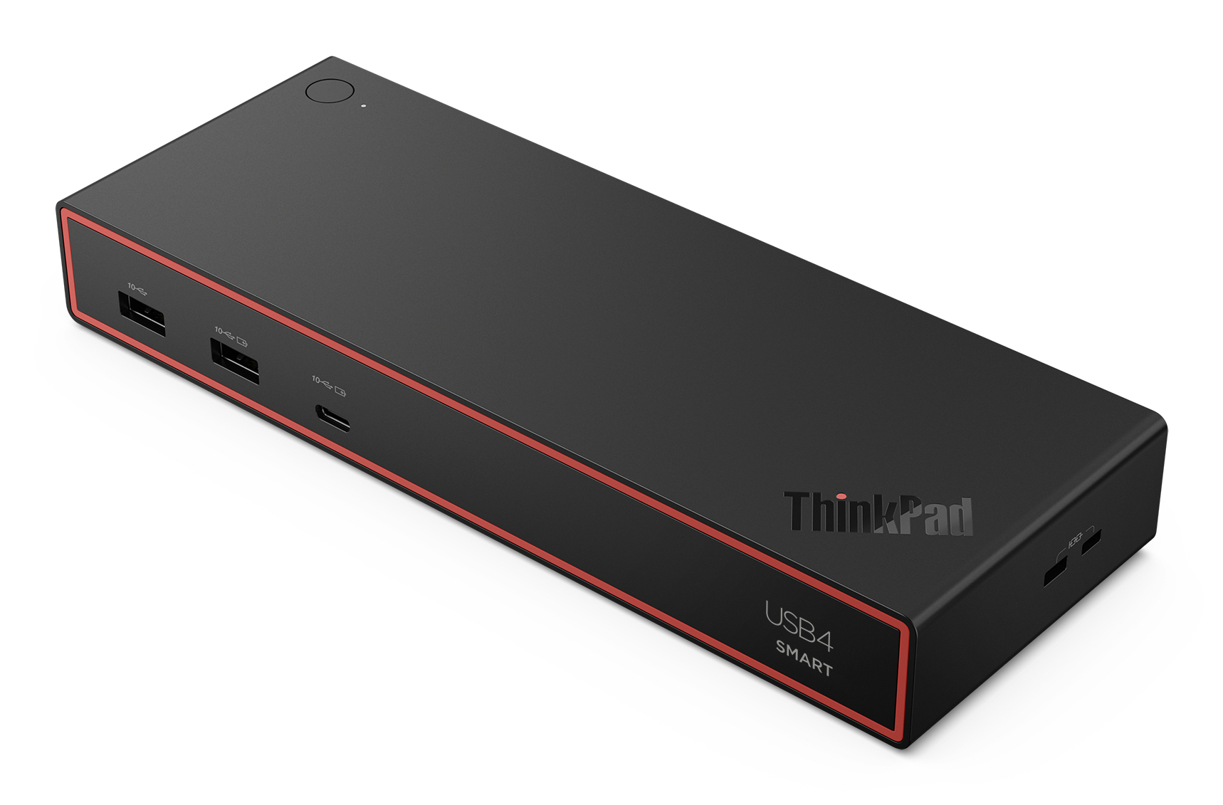 Lenovo ThinkPad USB4 Smart Dock 5500 Koblet med ledninger (ikke trådløs) Svart