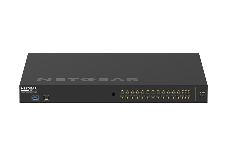 NETGEAR GSM4230PX Håndtert L2/L3 Gigabit Ethernet (10/100/1000) Strøm over Ethernet (PoE) 1U Svart