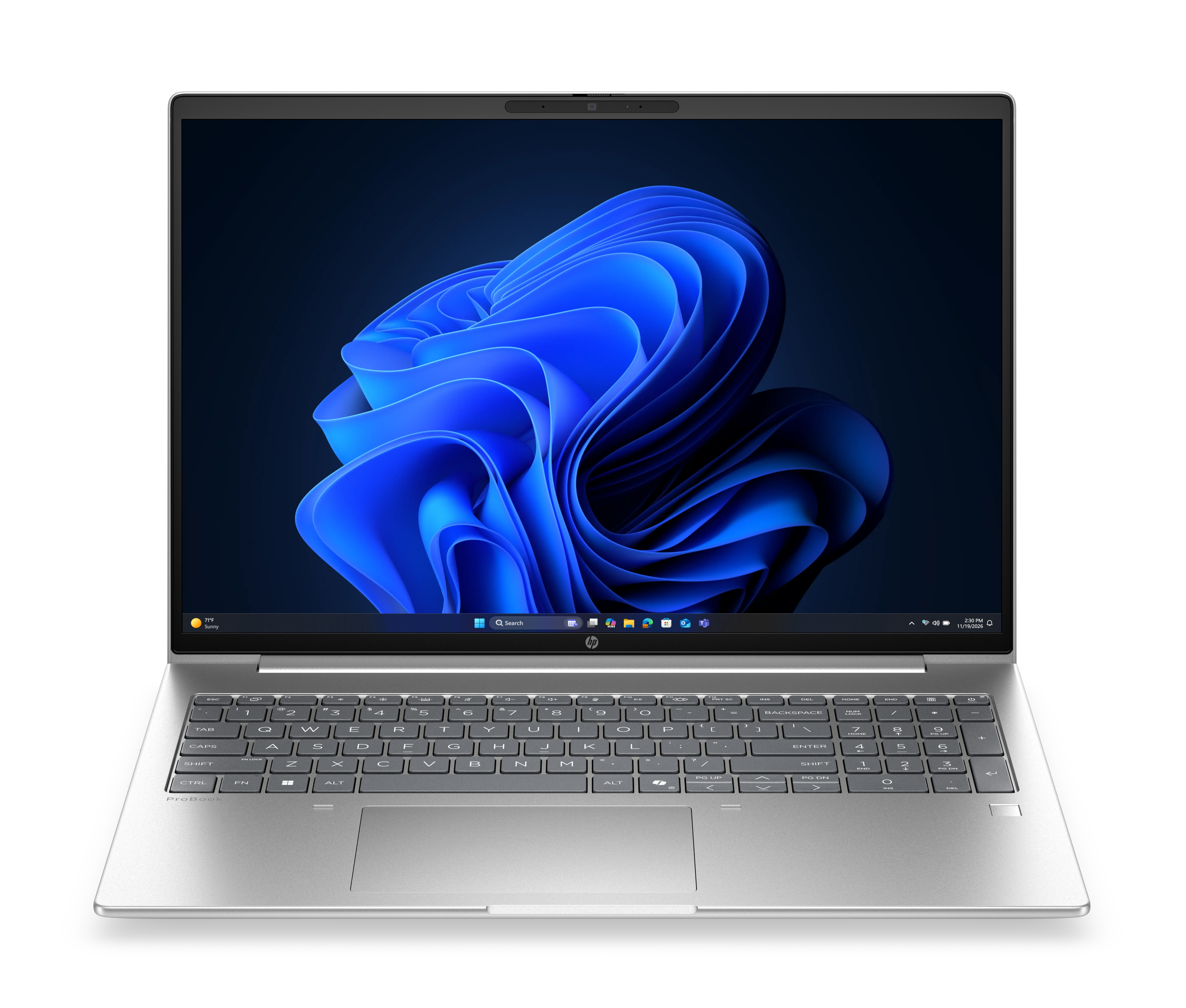 HP E11PMAT bærbar PC AMD Ryzen™ 5 230 Laptop 40,6 cm (16") WUXGA 16 GB DDR5-SDRAM 512 GB SSD Wi-Fi 7 (802.11be) Windows 11 Pro Sølv
