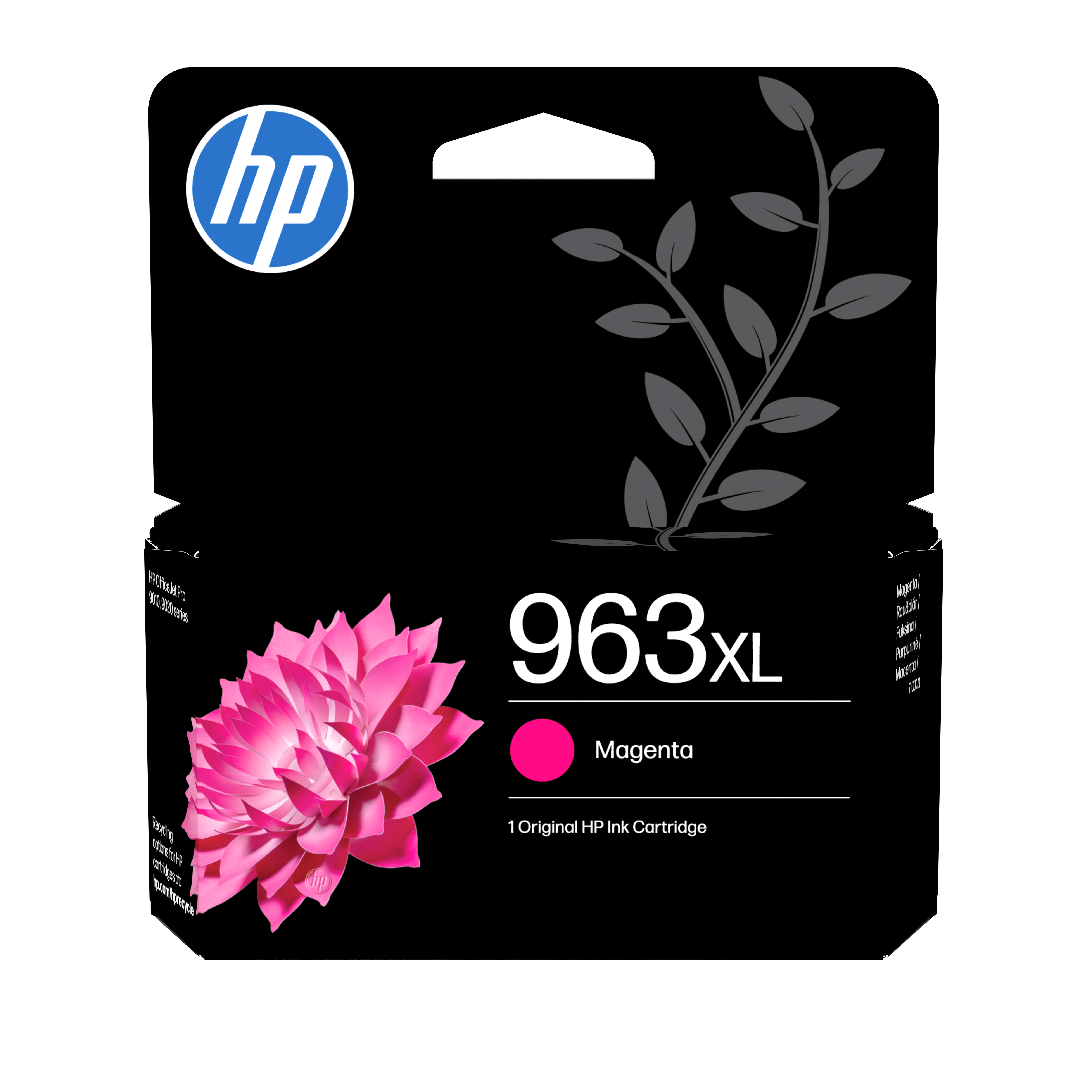 HP 963XL høykapasitets magenta, original blekkpatron