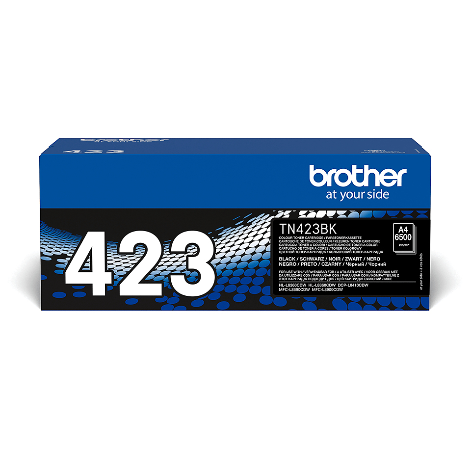 Brother TN-423BK tonerpatron 1 stykker Original Svart