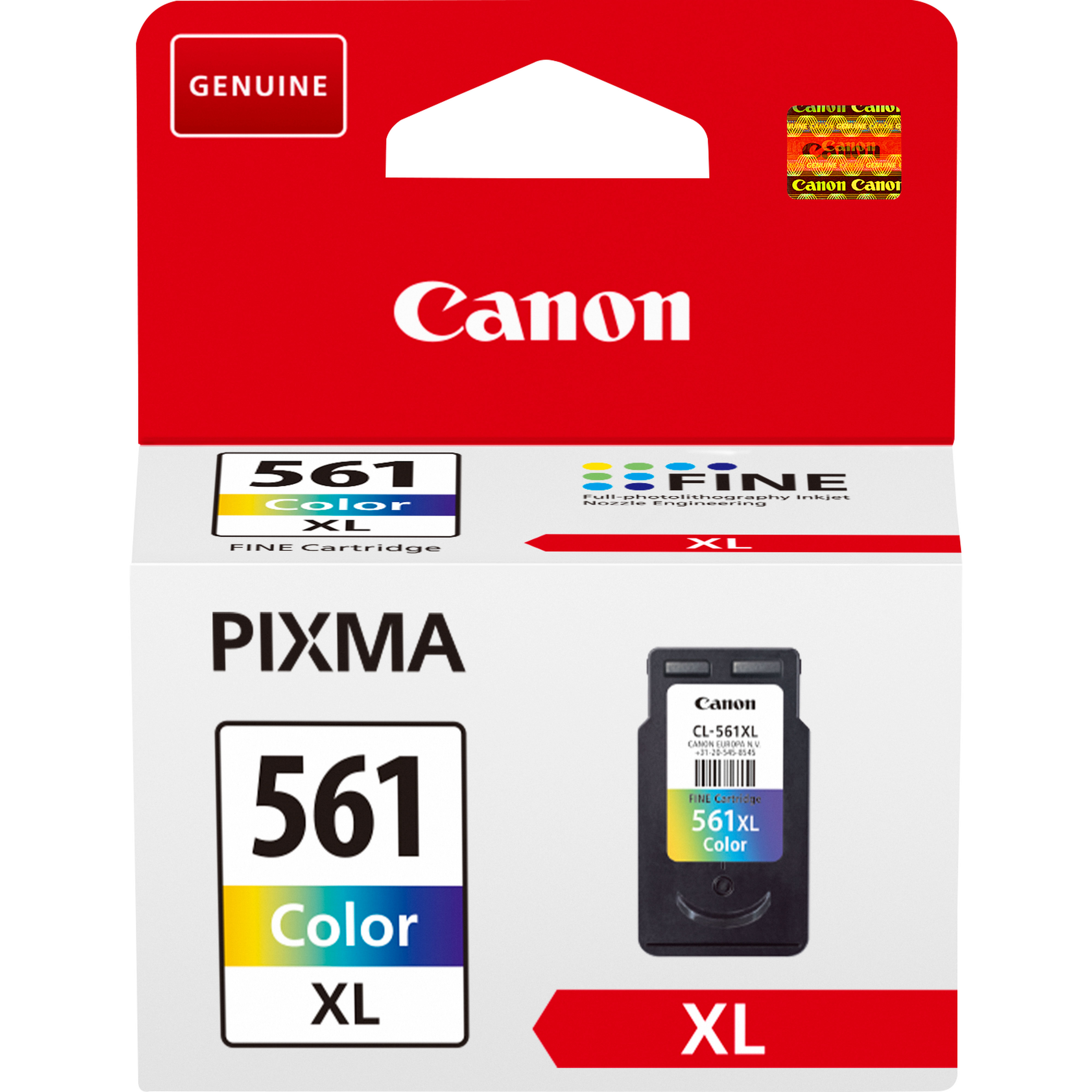 Canon 3730C001 blekkpatron 1 stykker Original Høyt (XL) utbytte Cyan, Fiolblå, Gult