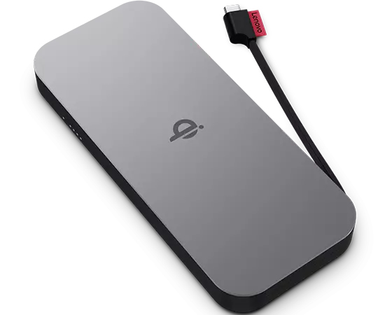 Lenovo 40ALLG1WWW powerbank Lithium-Ion (Li-Ion) 10000 mAh Trådløs lading Svart