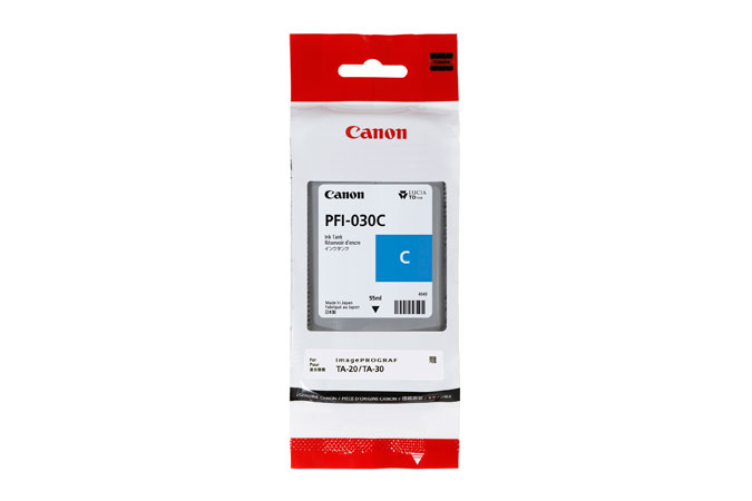 Canon PFI-030C blekkpatron 1 stykker Original Cyan