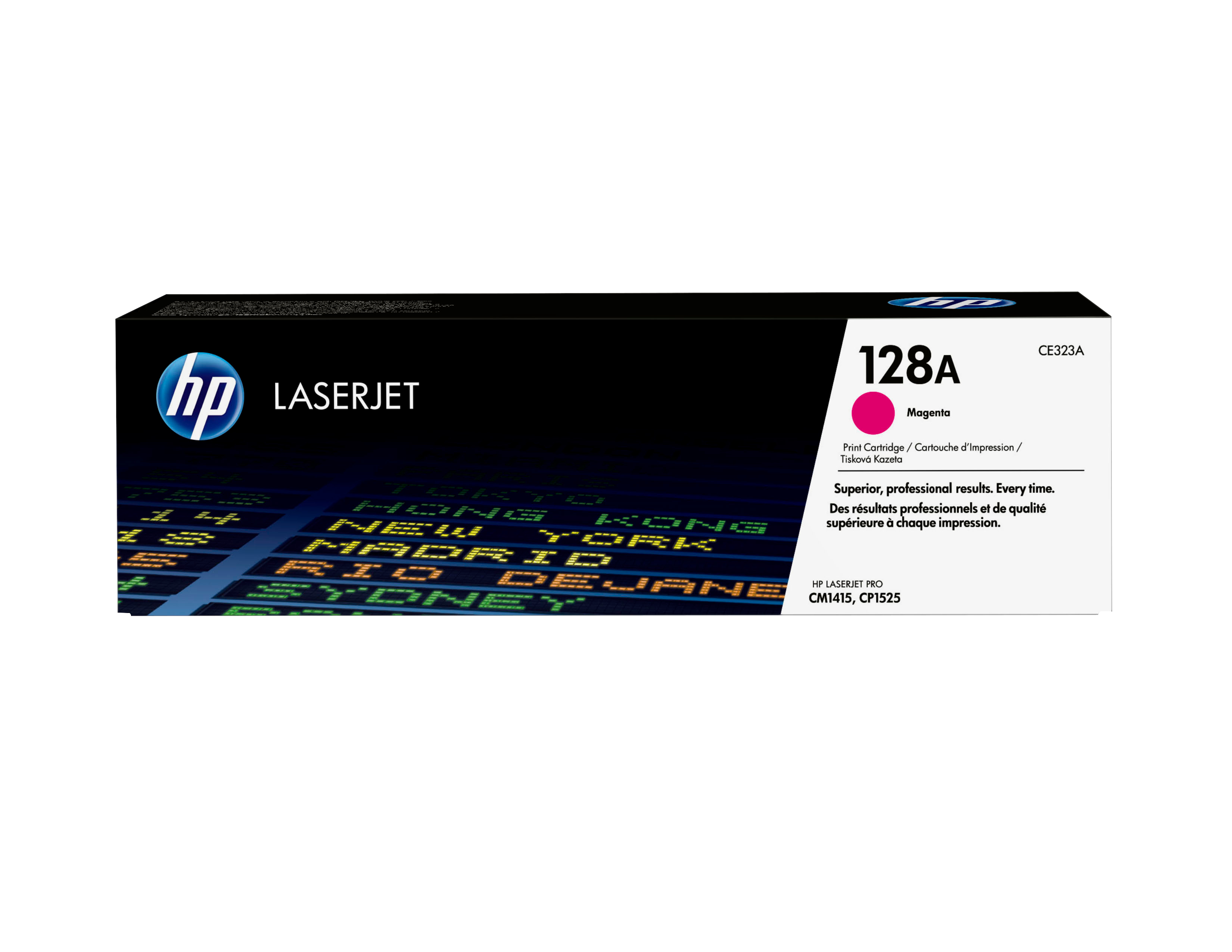 HP 128A magenta original LaserJet-tonerkassett