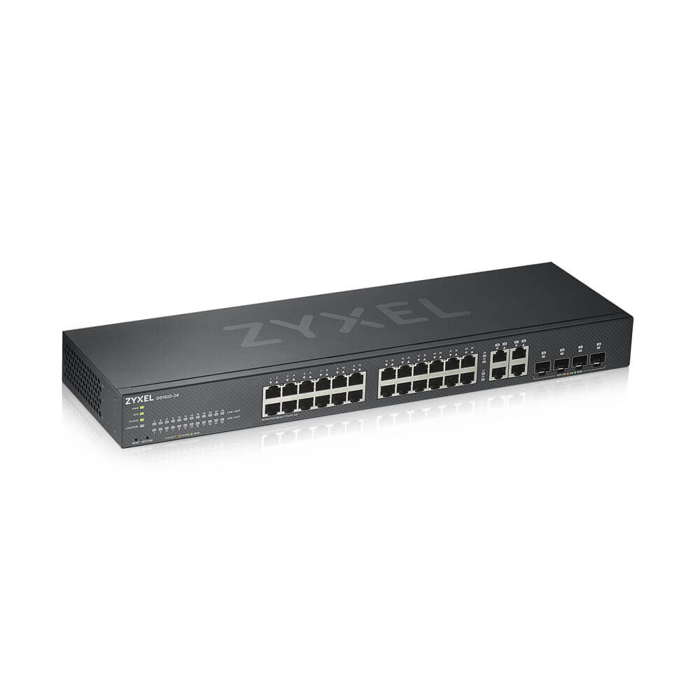 Zyxel GS1920-24V2 Håndtert Gigabit Ethernet (10/100/1000) Svart
