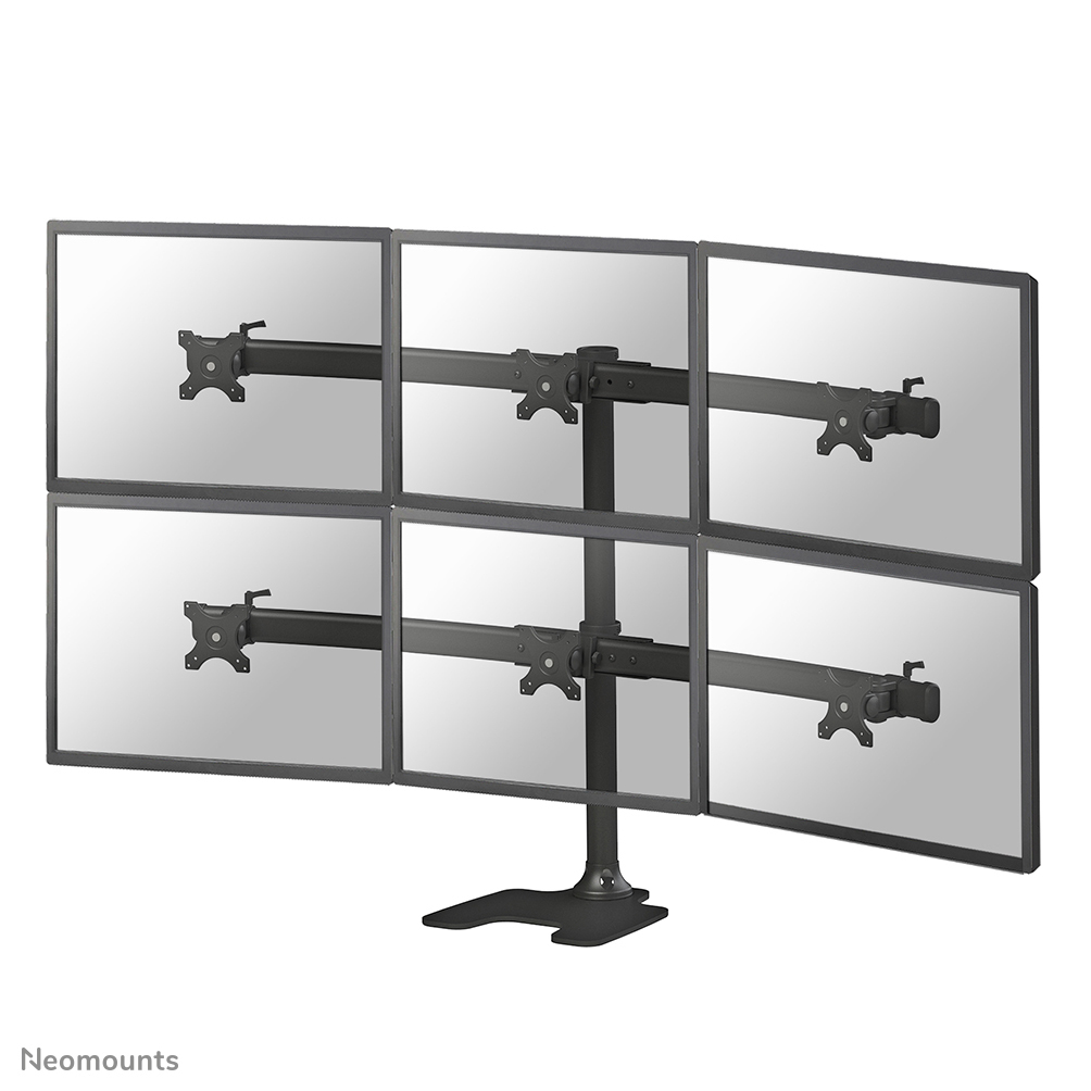 Neomounts FPMA-D700DD6 montering/stativ for skjerm 68,6 cm (27") Bord Svart
