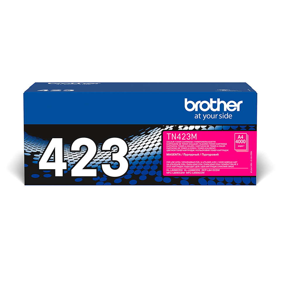 Brother TN-423M tonerpatron 1 stykker Original Fiolblå