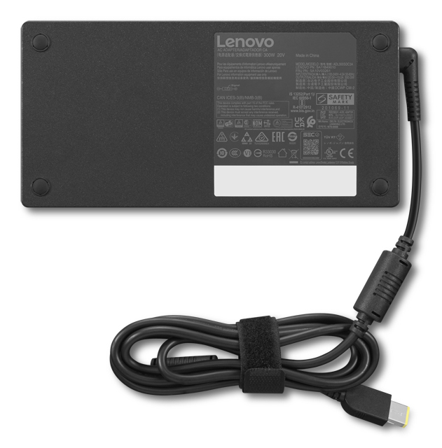 Lenovo 4X21L18247 strømadapter og vekselretter Innendørs 300 W Svart