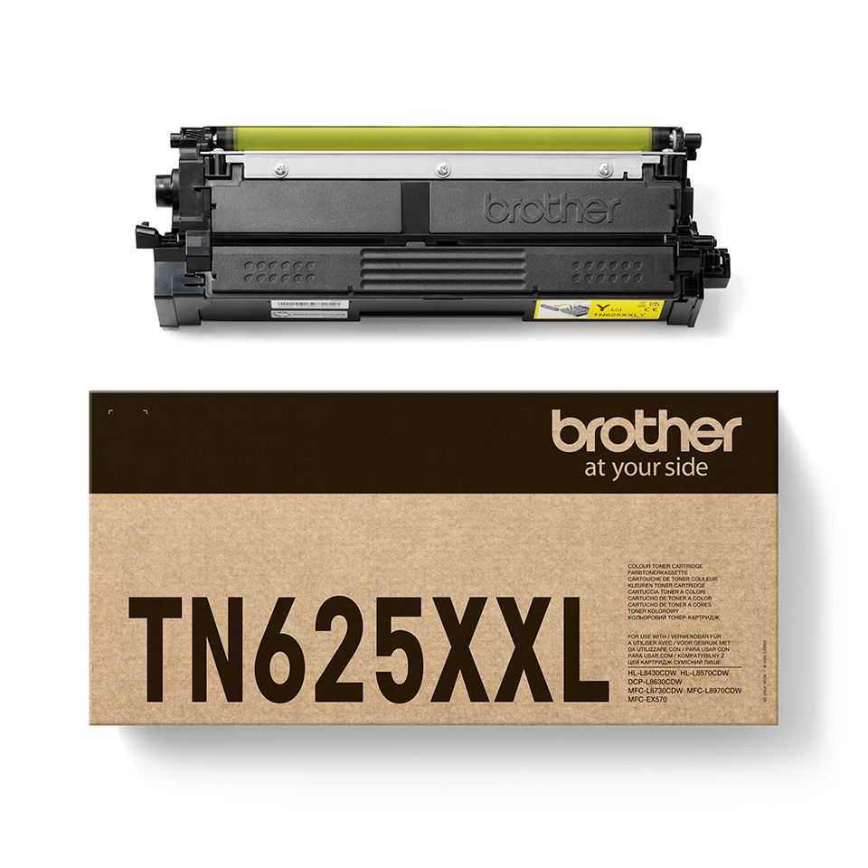 Brother TN-625XXLY tonerpatron 1 stykker Original Gult