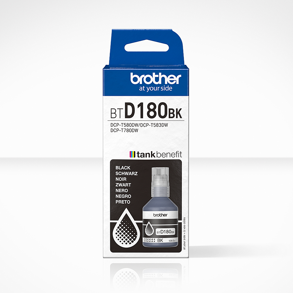 Brother BTD180BK blekkpåfyll til skriver Original