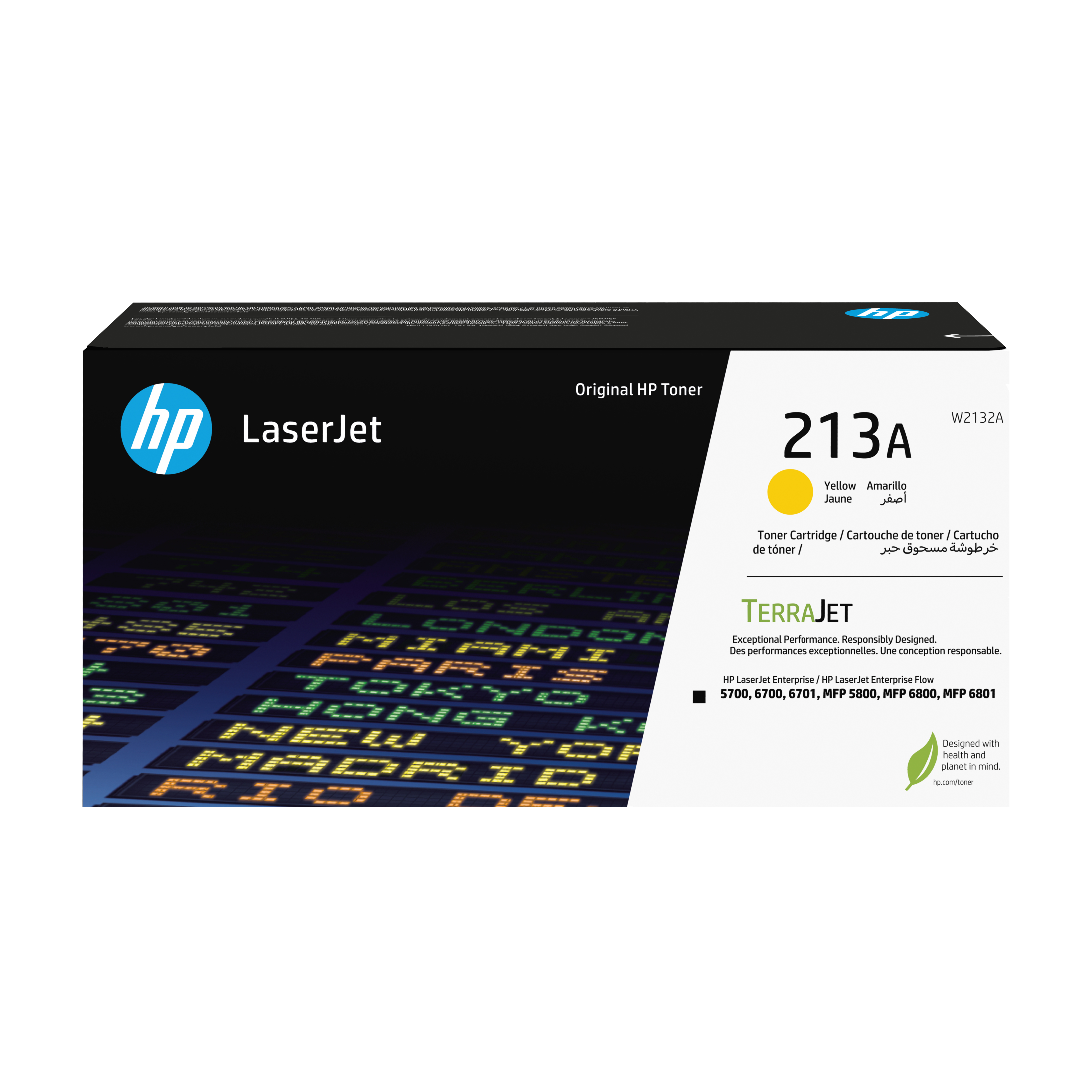 HP 213A gul original LaserJet-tonerkassett