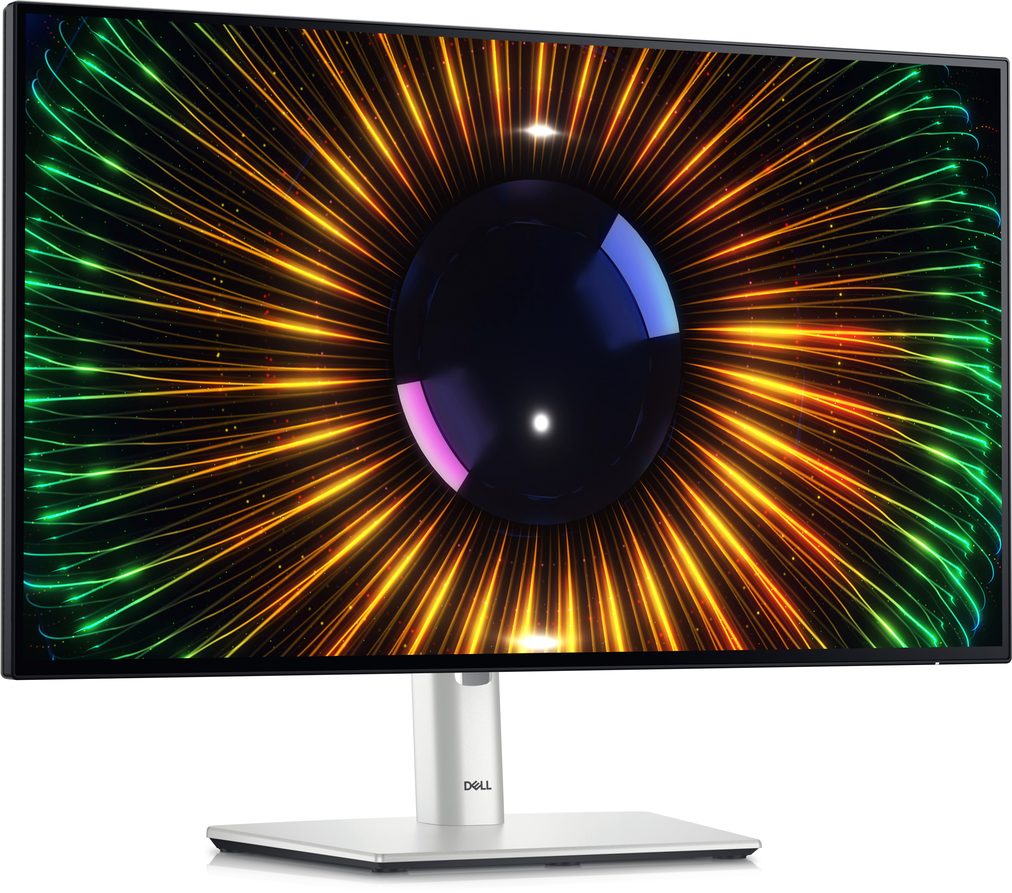 DELL UltraSharp U2424H PC-skjerm 60,5 cm (23.8") 1920 x 1080 piksler Full HD LCD Svart, Sølv