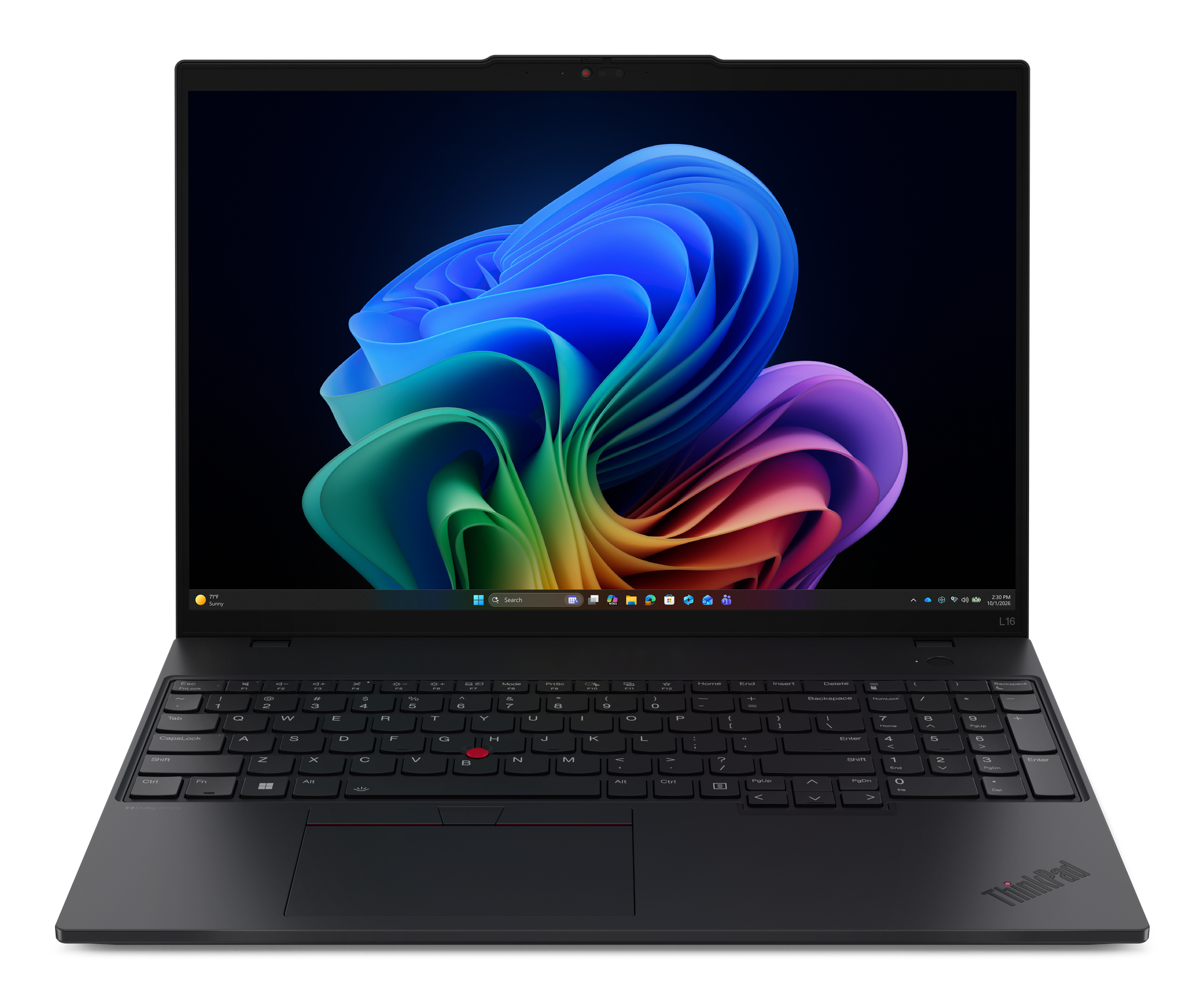 Lenovo ThinkPad L16 Gen 3 (AMD) Copilot+ PC AMD Ryzen AI 7 445 Laptop 40,6 cm (16") WUXGA 24 GB DDR5-SDRAM 512 GB SSD Wi-Fi 7 (802.11be) Windows 11 Pro Nordisk Svart