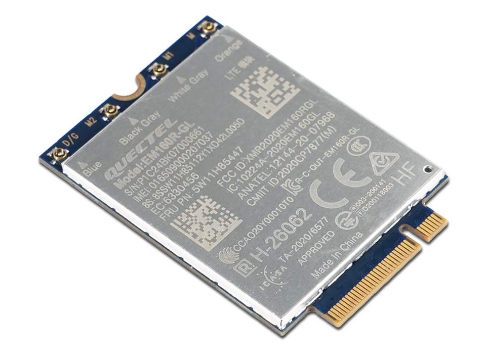 Lenovo 4XC1Q24436 nettverkskort Intern WWAN 1000 Mbit/s