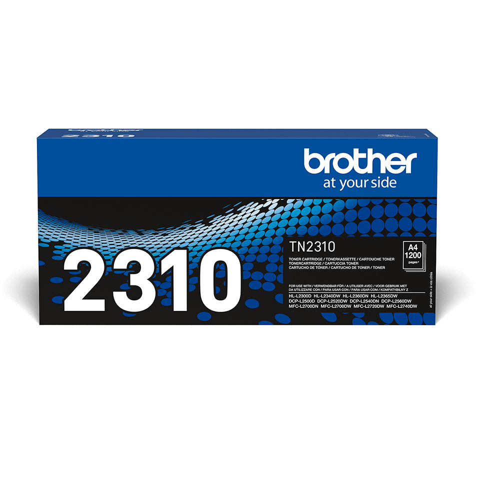 Brother TN-2310 tonerpatron 1 stykker Original Svart