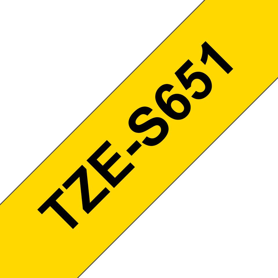 Brother TZE-S651 etikettlagingsbånd TZ