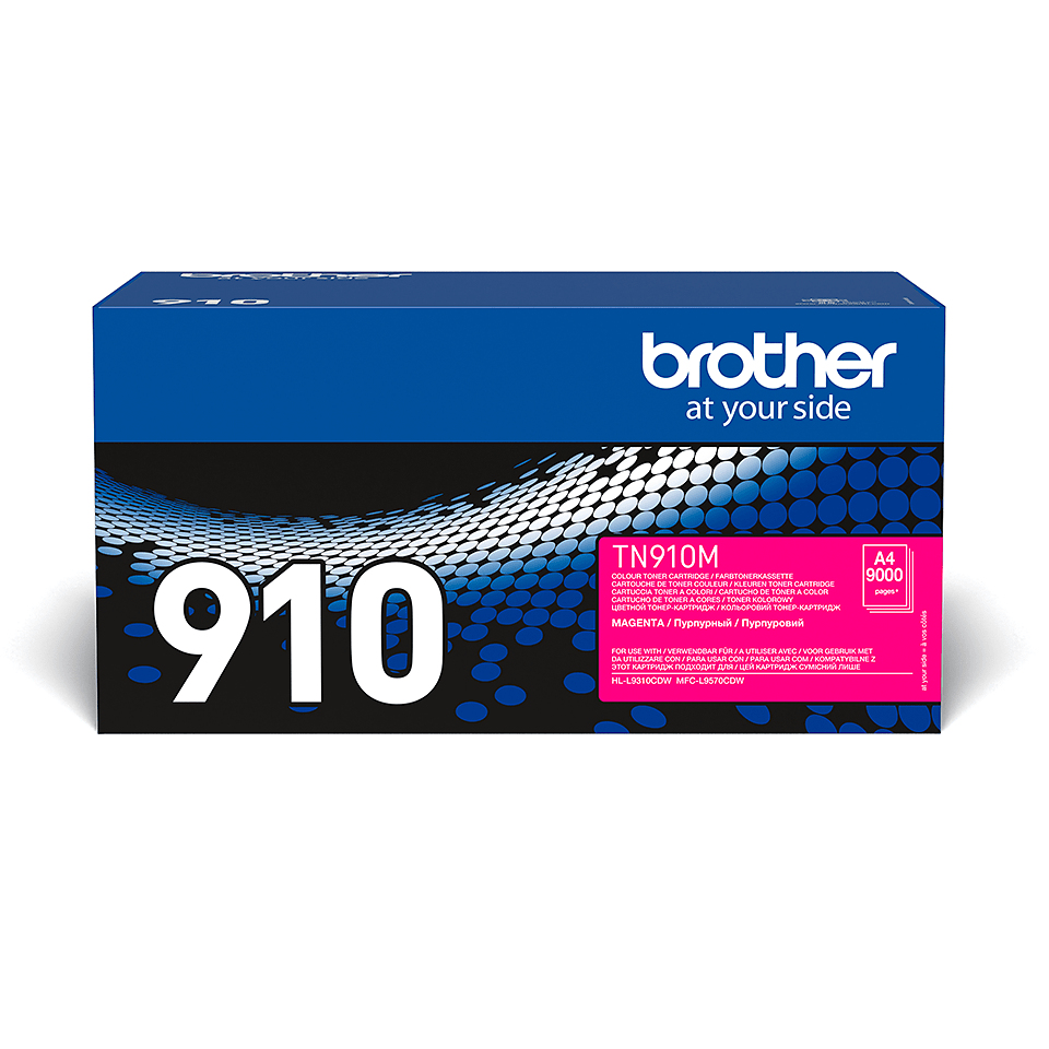 Brother TN-910M tonerpatron 1 stykker Original Fiolblå
