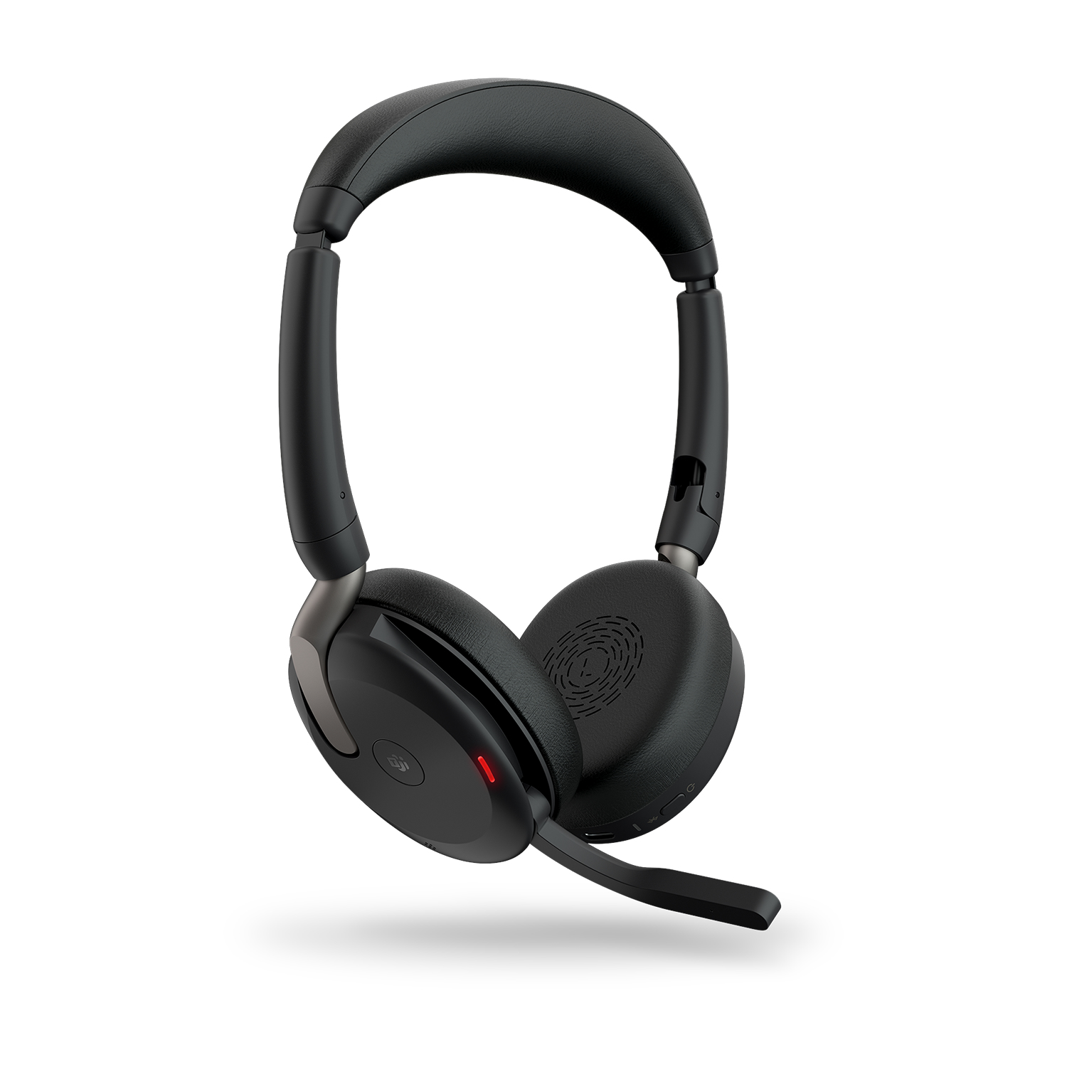 Jabra Evolve2 65 Flex Hodesett Trådløs Hodebånd Kontor/kundesenter USB Type-C Bluetooth Ladestasjon