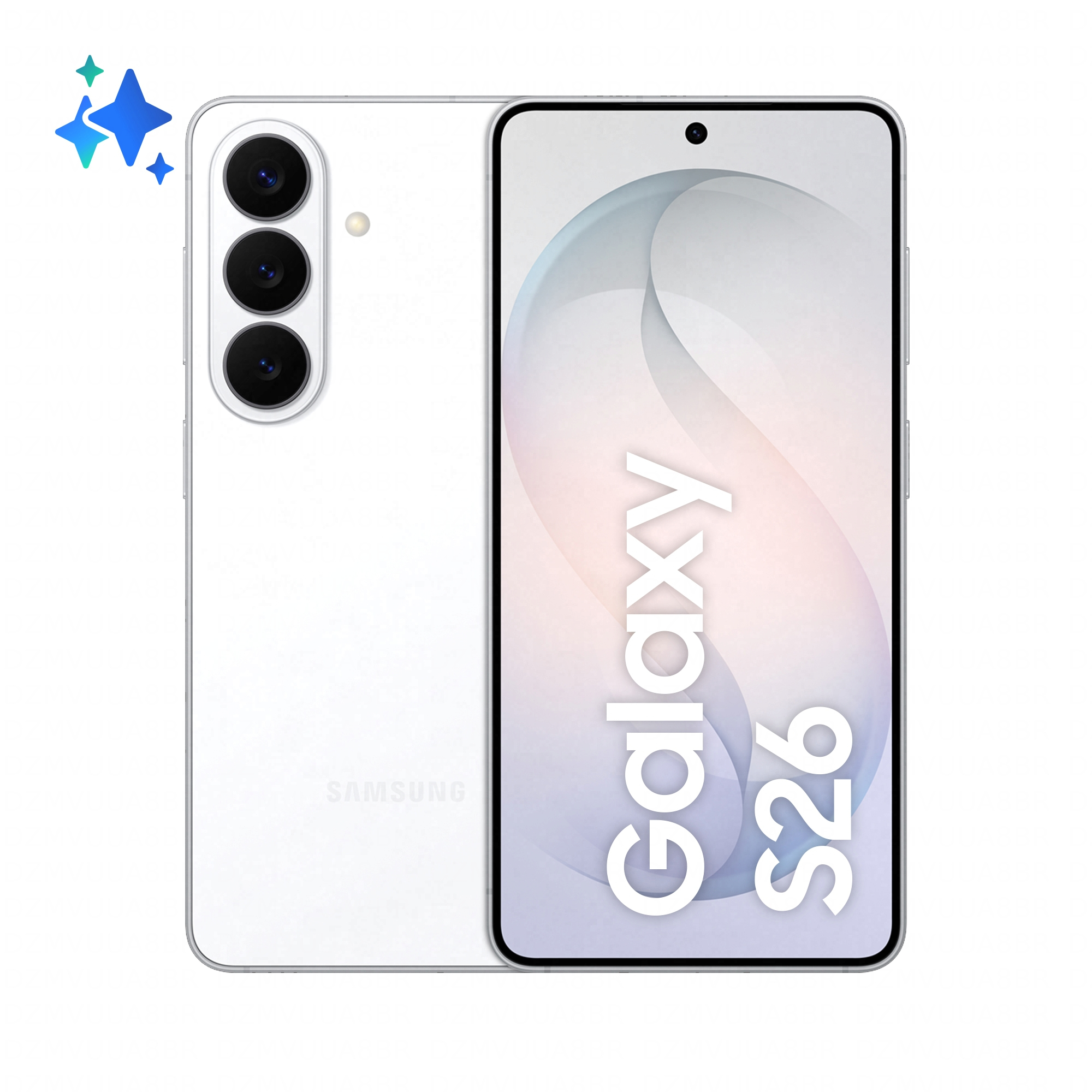 Samsung Galaxy S26 16 cm (6.3") Dobbel SIM Android 16.0 5G USB Type-C 12 GB 512 GB 4300 mAh Hvit
