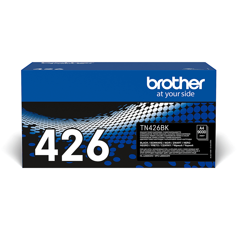 Brother TN-426BK tonerpatron 1 stykker Original Svart