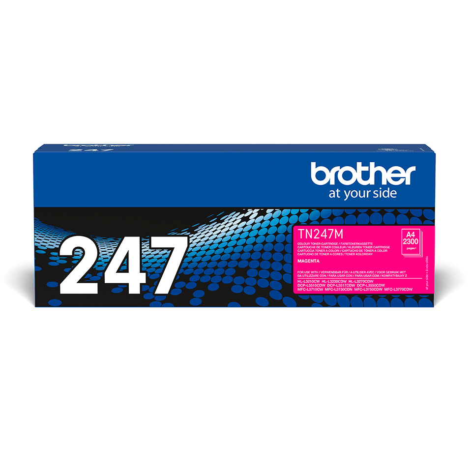 Brother TN-247M tonerpatron 1 stykker Original Fiolblå